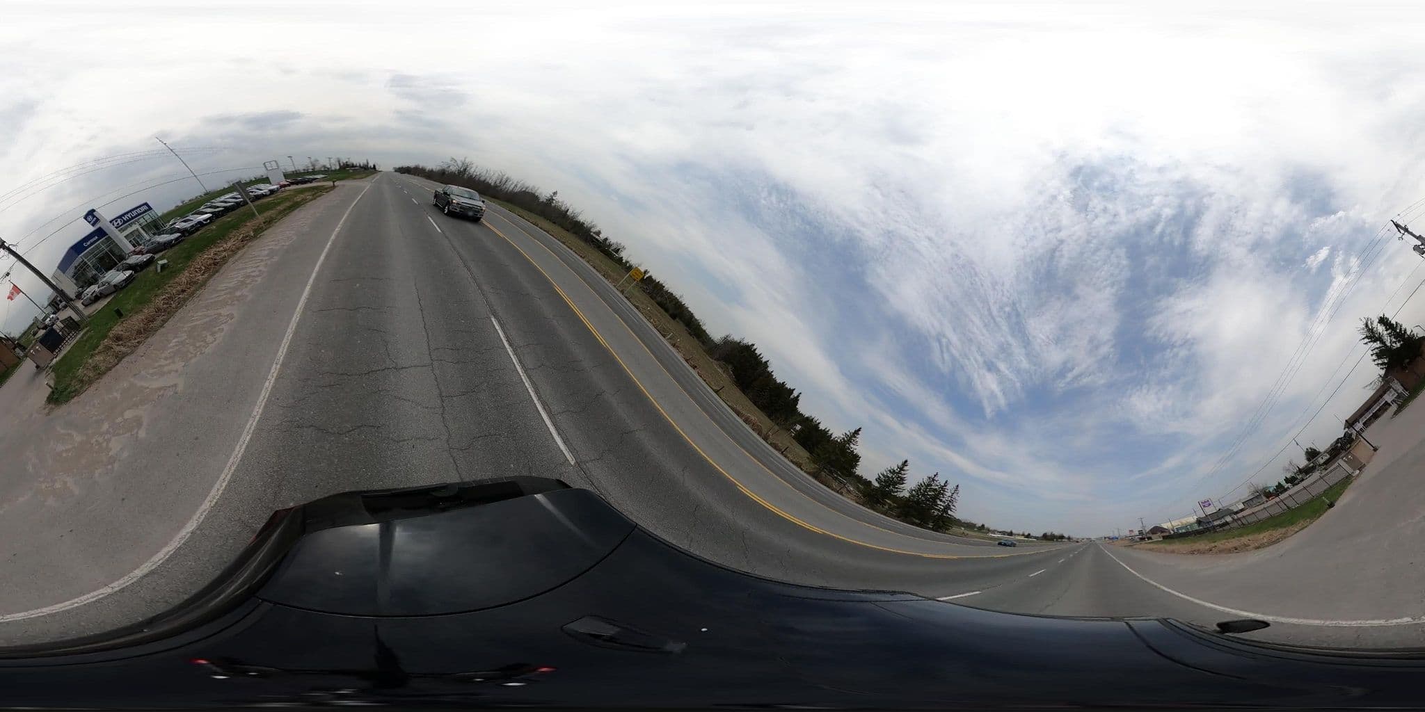 Street view near Kawartha Lakes Inn, Lindsay — © dfoden (CC BY-SA · Mapillary)