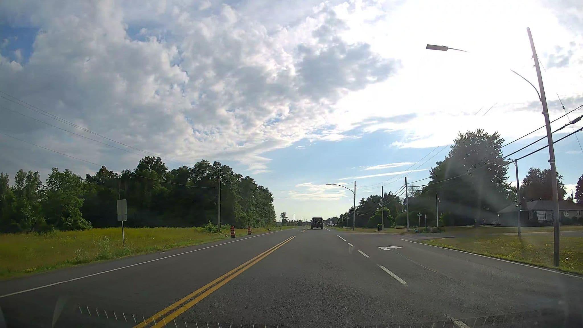 Street view near Island View Motel-Restaurant, Morrisburg — © Encrypted (CC BY-SA · Mapillary)