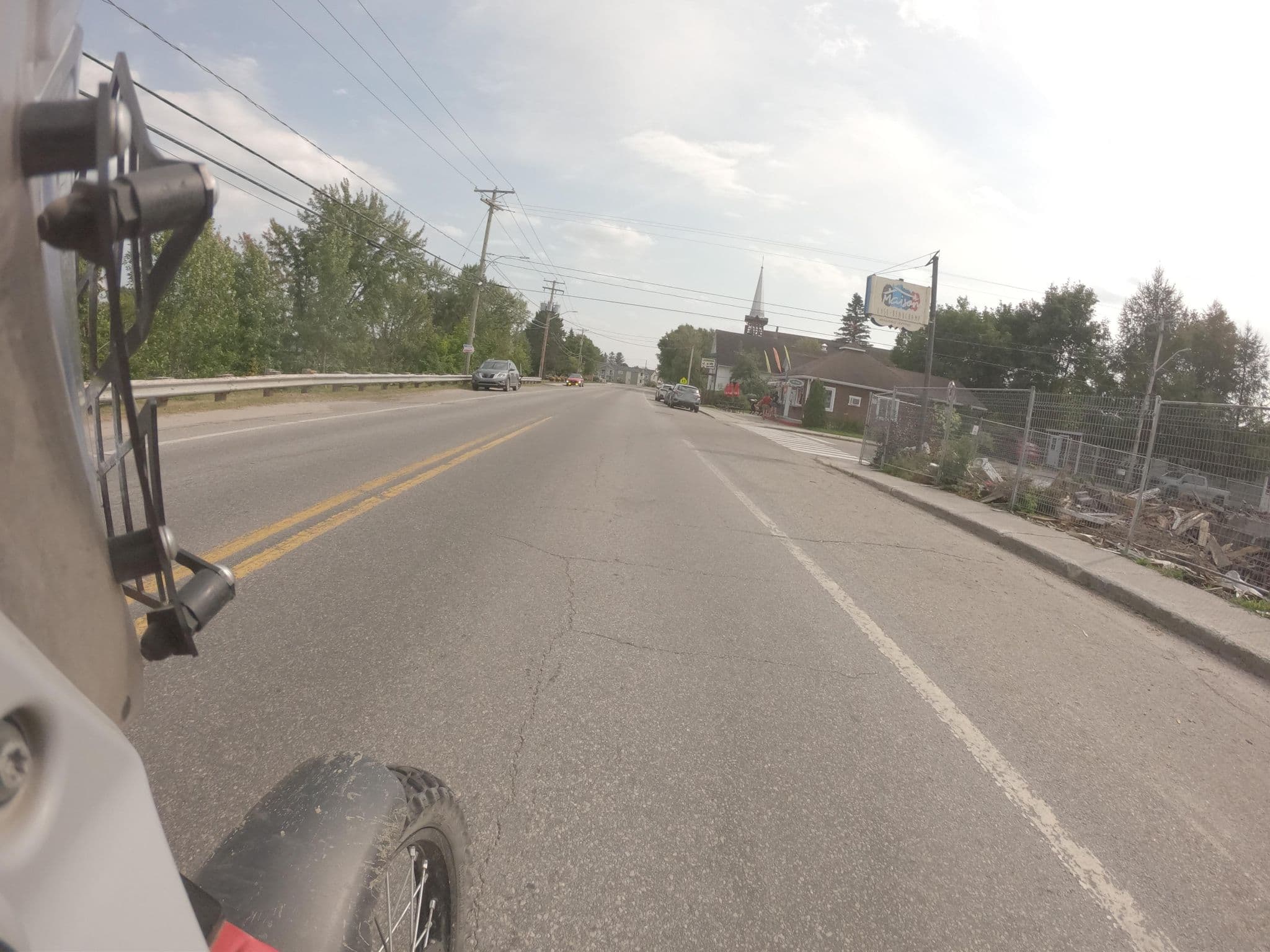 Street view near Hotel Restaurant le Havre, Ferme-Neuve — © pfbreton (CC BY-SA · Mapillary)