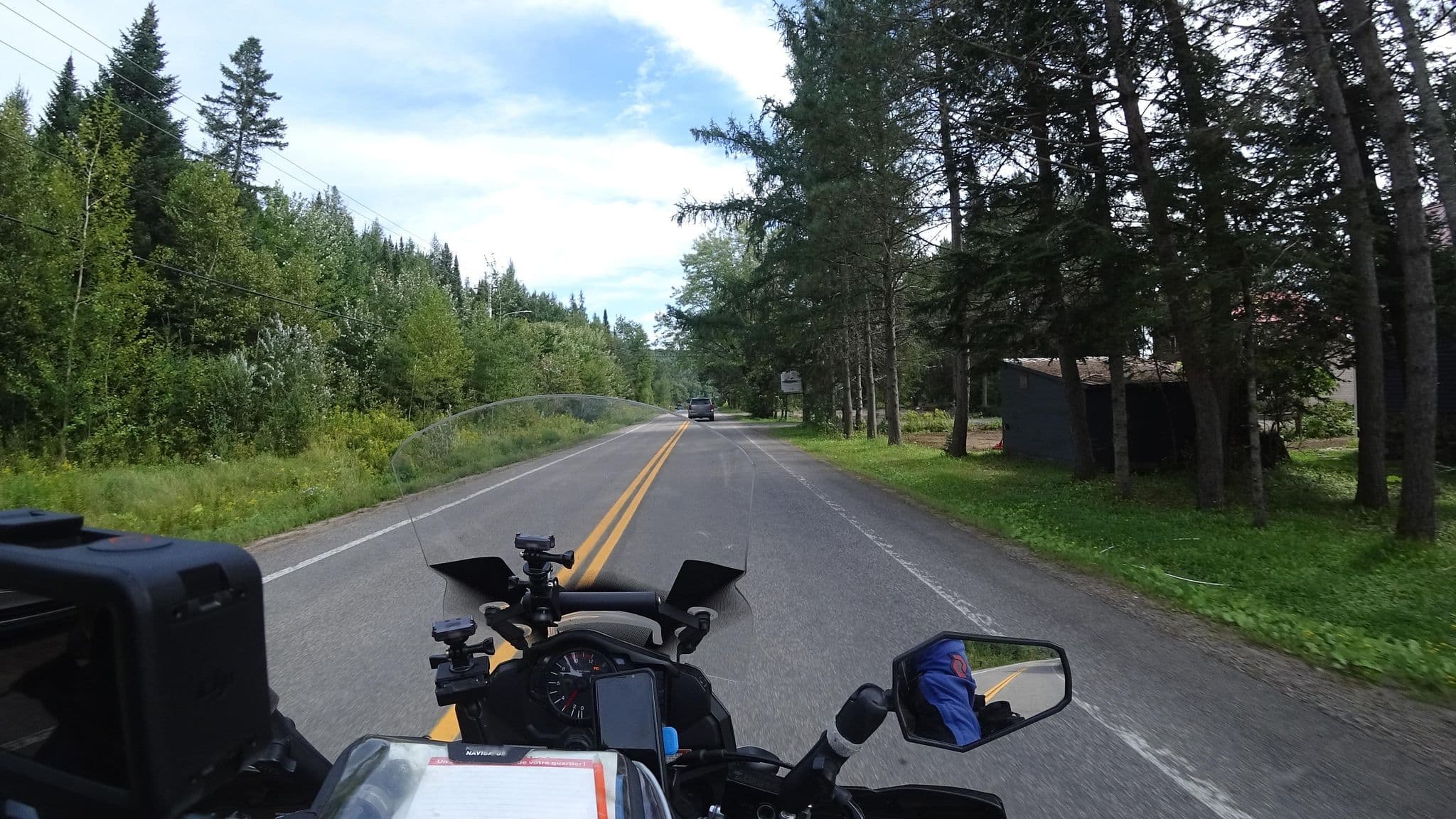 Street view near Mas Des Equerres, Shannon — © michelcouturemotomcm (CC BY-SA · Mapillary)