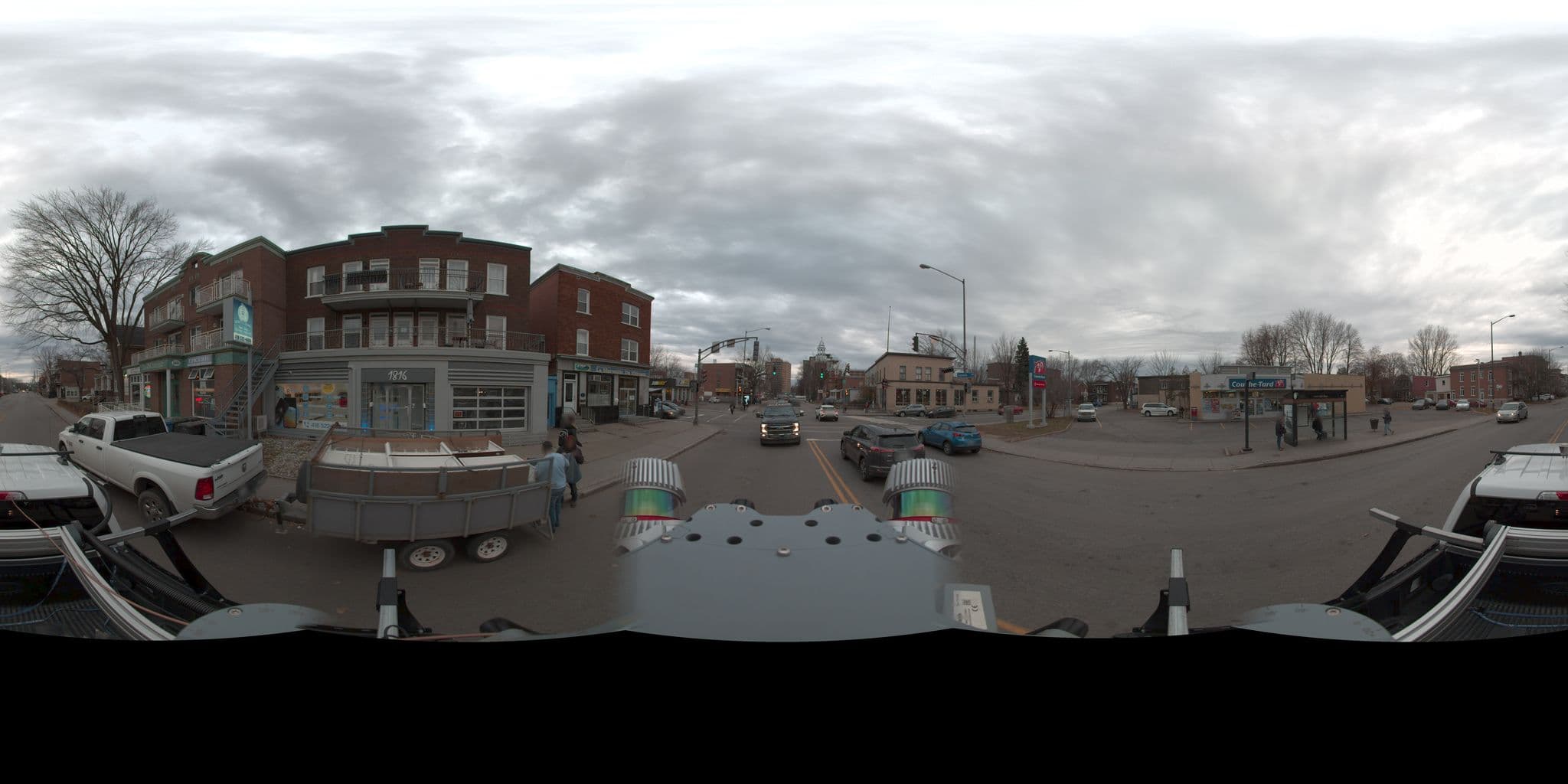 Street view near Hotel Motel La Gacheté, La Cité-Limoilou — © BPRSTC (CC BY-SA · Mapillary)