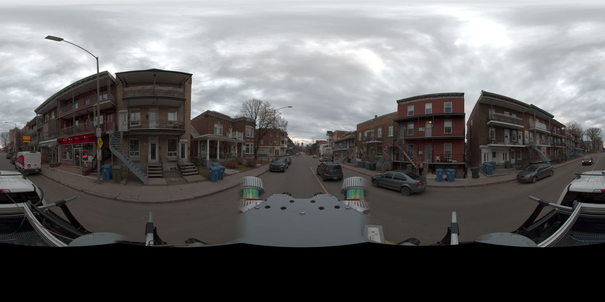 Street view near Manoir d'Assise, La Cité-Limoilou — © BPRSTC (CC BY-SA · Mapillary)