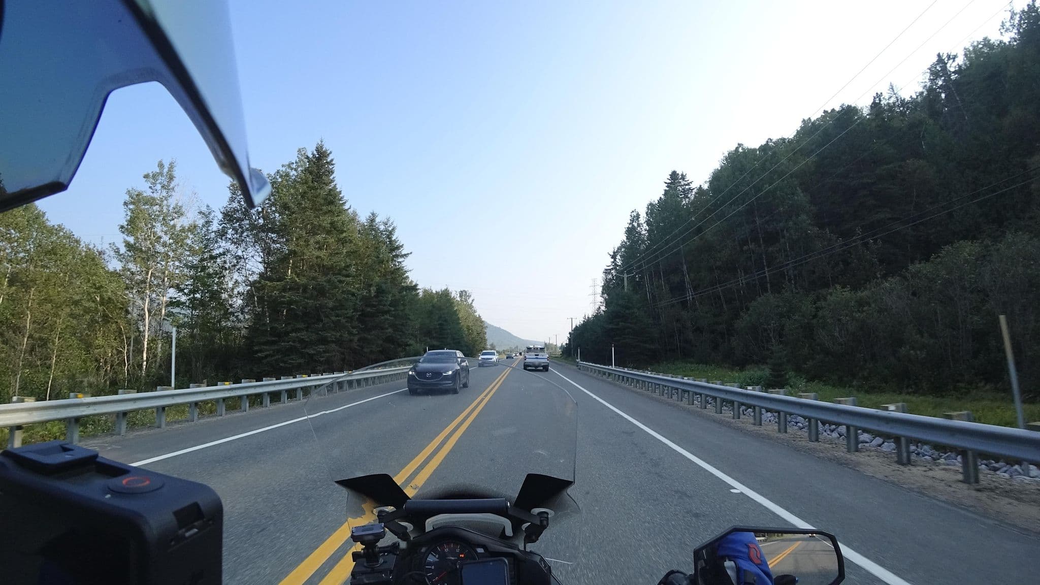Street view near Motel Chalets Chez Laurent, Baie-Saint-Paul — © michelcouturemotomcm (CC BY-SA · Mapillary)