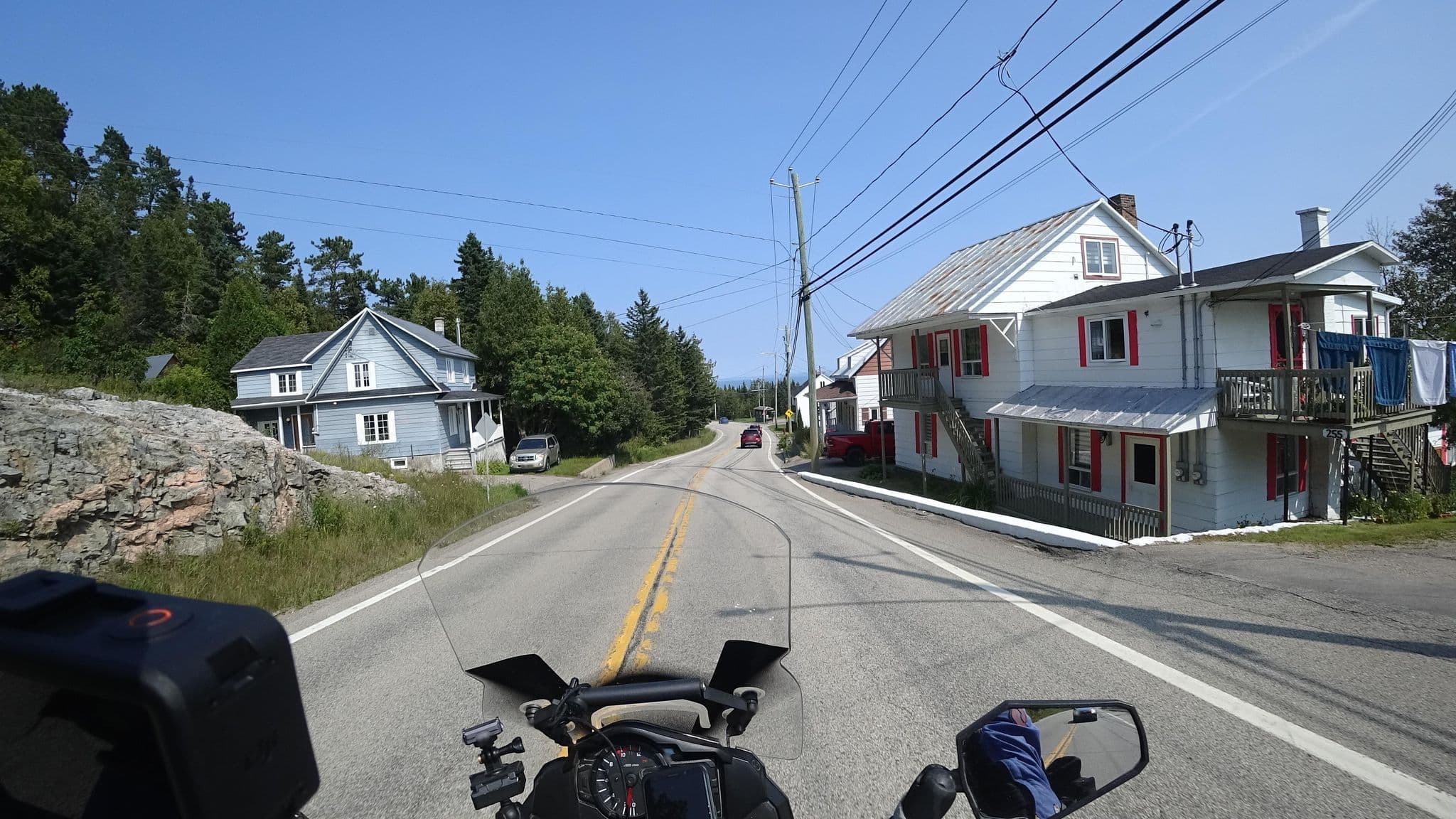 Street view near Gite Bellevue, La Malbaie — © michelcouturemotomcm (CC BY-SA · Mapillary)