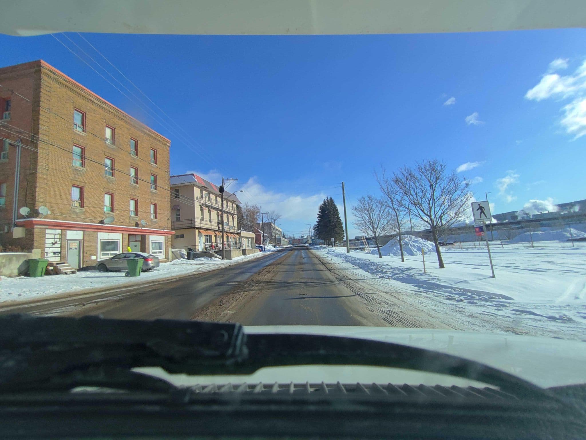 Street view near Le Gite du Chemineau, Edmundston — © kibour (CC BY-SA · Mapillary)