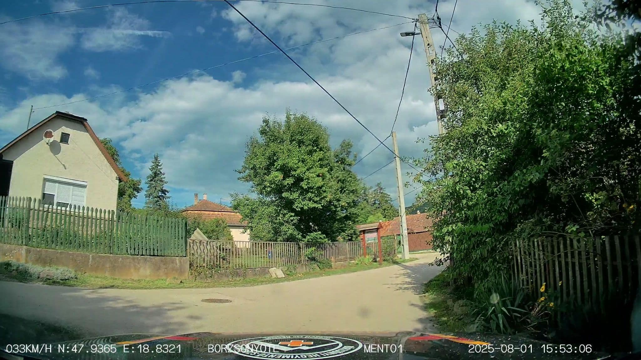 Street view near Ilus vendégház, Szob — © BorzsonyMountainRescue (CC BY-SA · Mapillary)