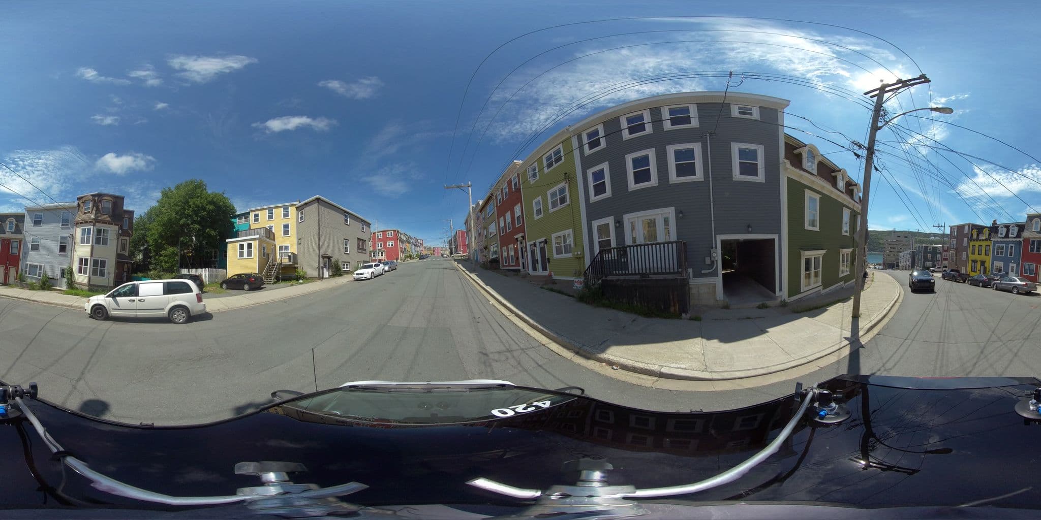 Street view near The Foggy Rock, St. John's — © lis_stjohns (CC BY-SA · Mapillary)