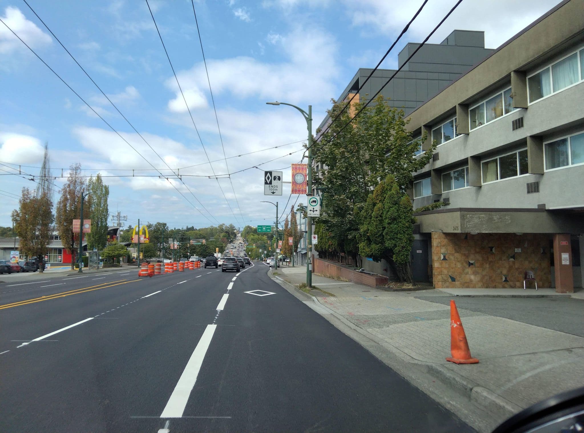 Street view near Ramada Vancouver Exhibition Park Accommodations, Hastings-Sunrise — © vanairrich (CC BY-SA · Mapillary)