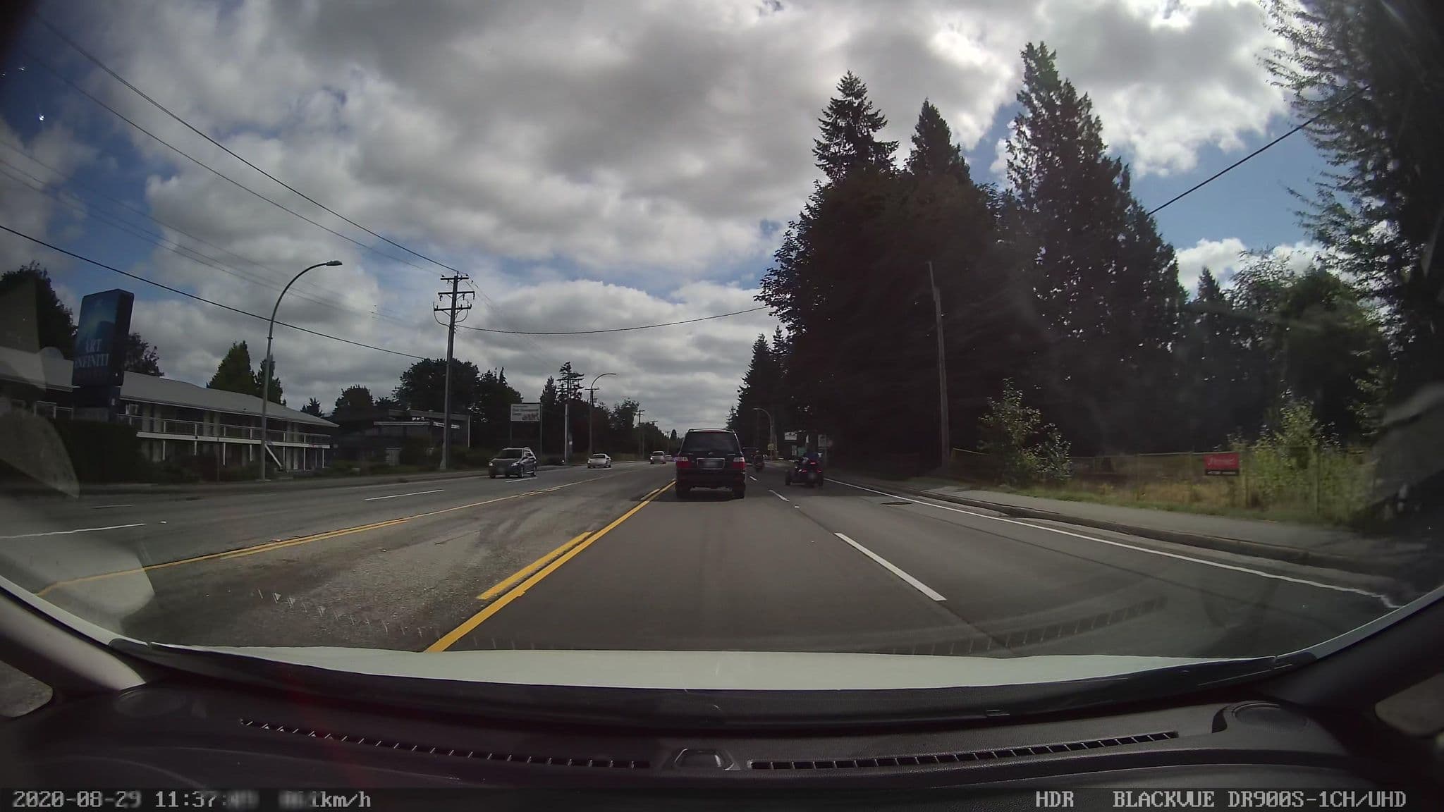Street view near Quality Inn, Port Haney — © davidmetcalfe (CC BY-SA · Mapillary)