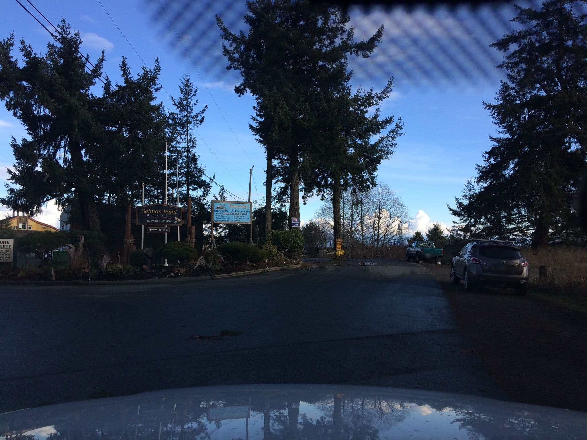 Street view near salmon point b&b, Oyster River — © SRD-GIS (CC BY-SA · Mapillary)