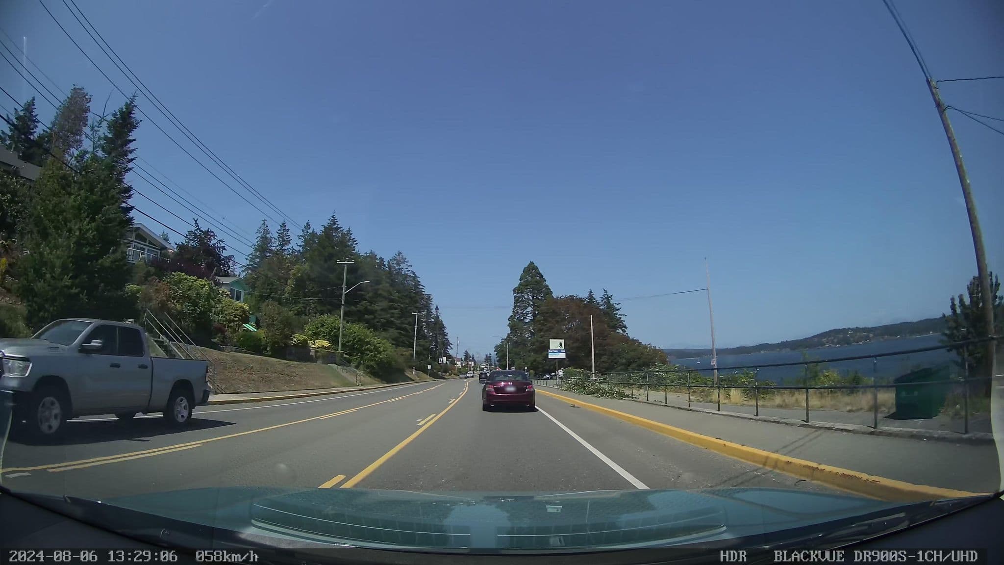 Street view near Eagle's Nest Motel, Campbell River — © davidmetcalfe (CC BY-SA · Mapillary)