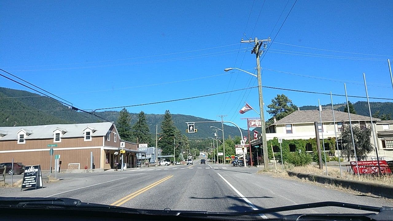 Street view near Bolean Lake Lodge, Armstrong — © jbah (CC BY-SA · Mapillary)