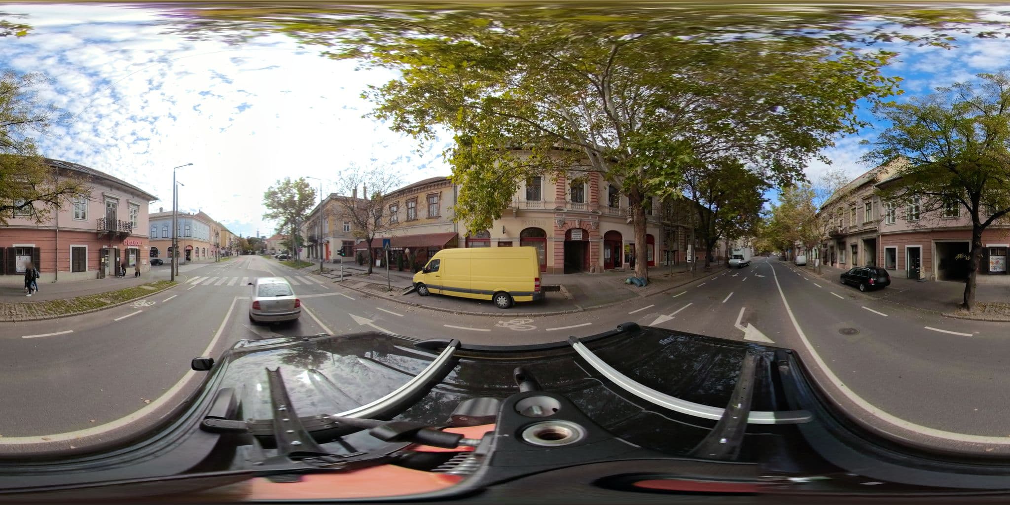 Street view near Kazinczy-szállás, Sátoraljaújhely — © gmarta (CC BY-SA · Mapillary)