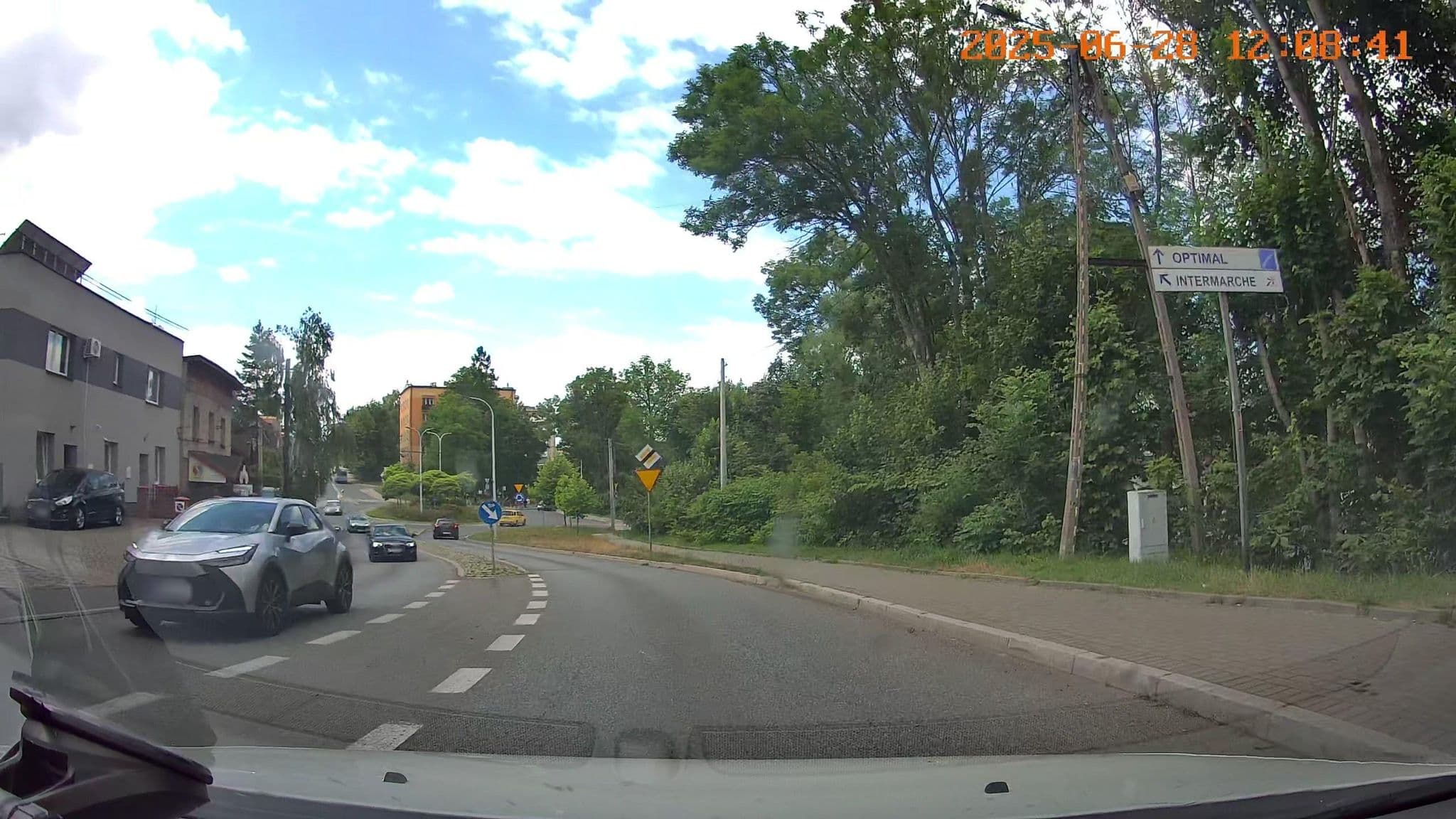 Street view near Granica Stepanov Artem, Cieszyn — © jswk (CC BY-SA · Mapillary)