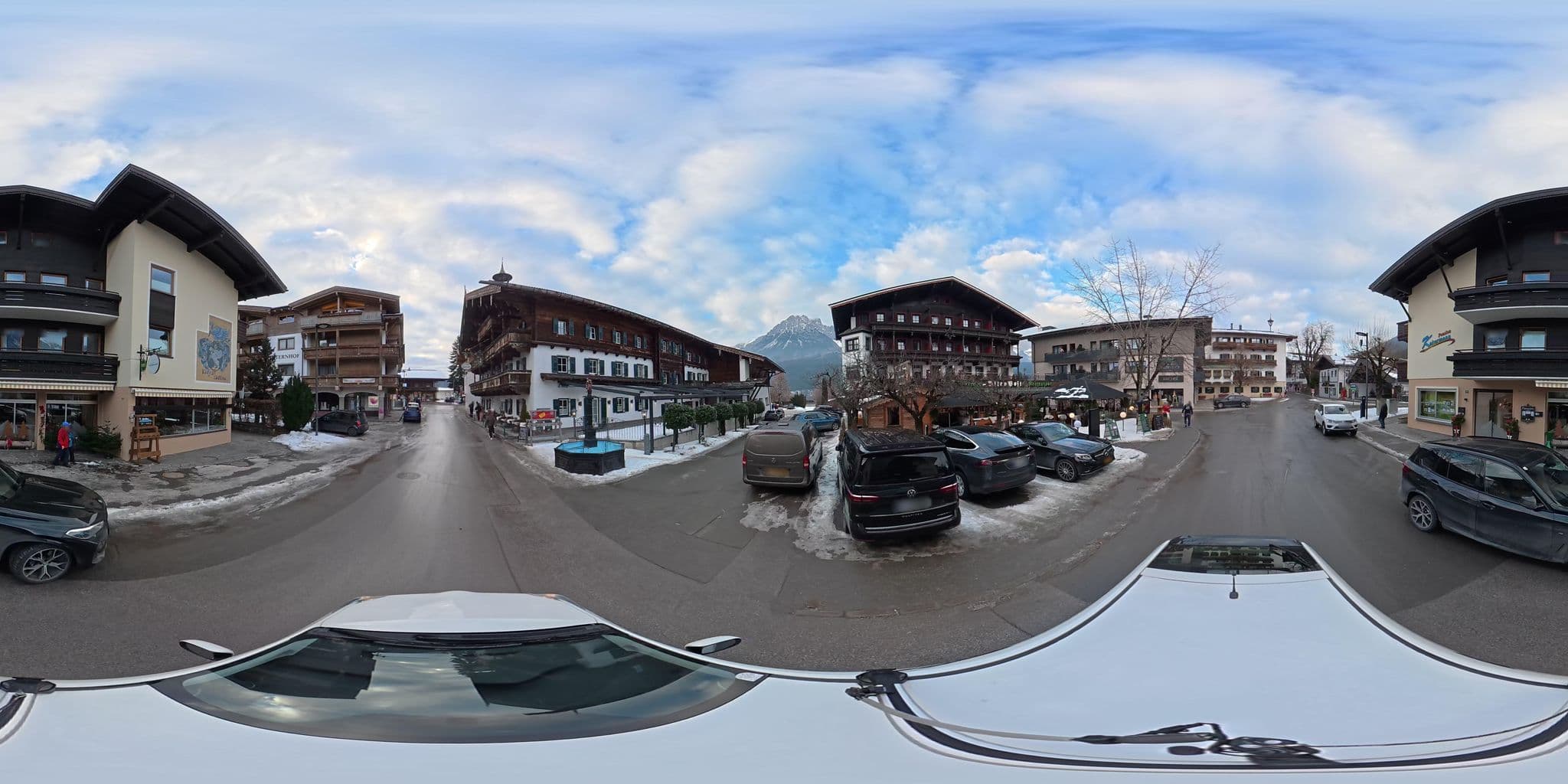 Street view near Kaisermann, Ellmau