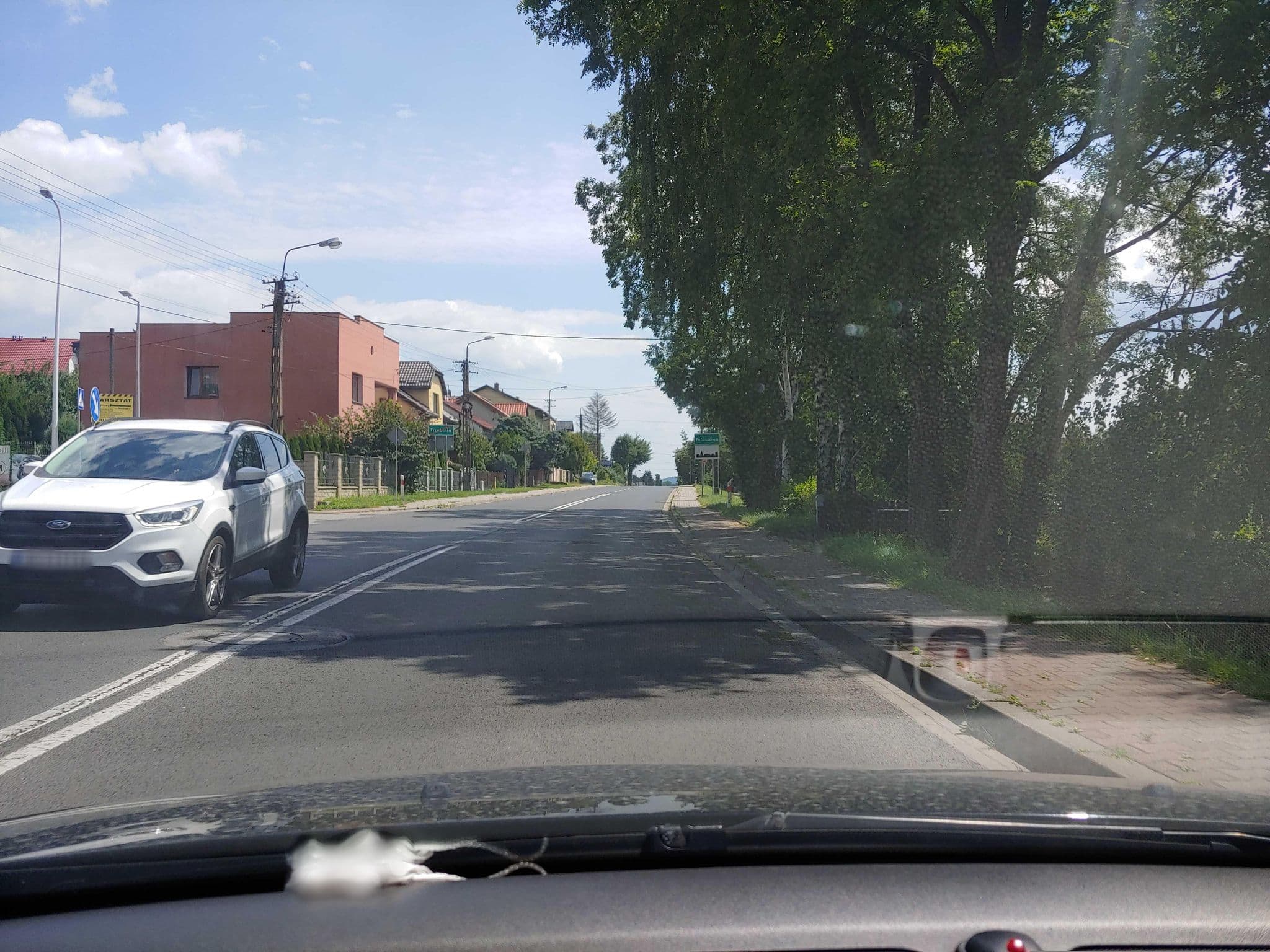 Street view near Motel Lech Leszek Kukla, Trzebinia — © thewartek (CC BY-SA · Mapillary)
