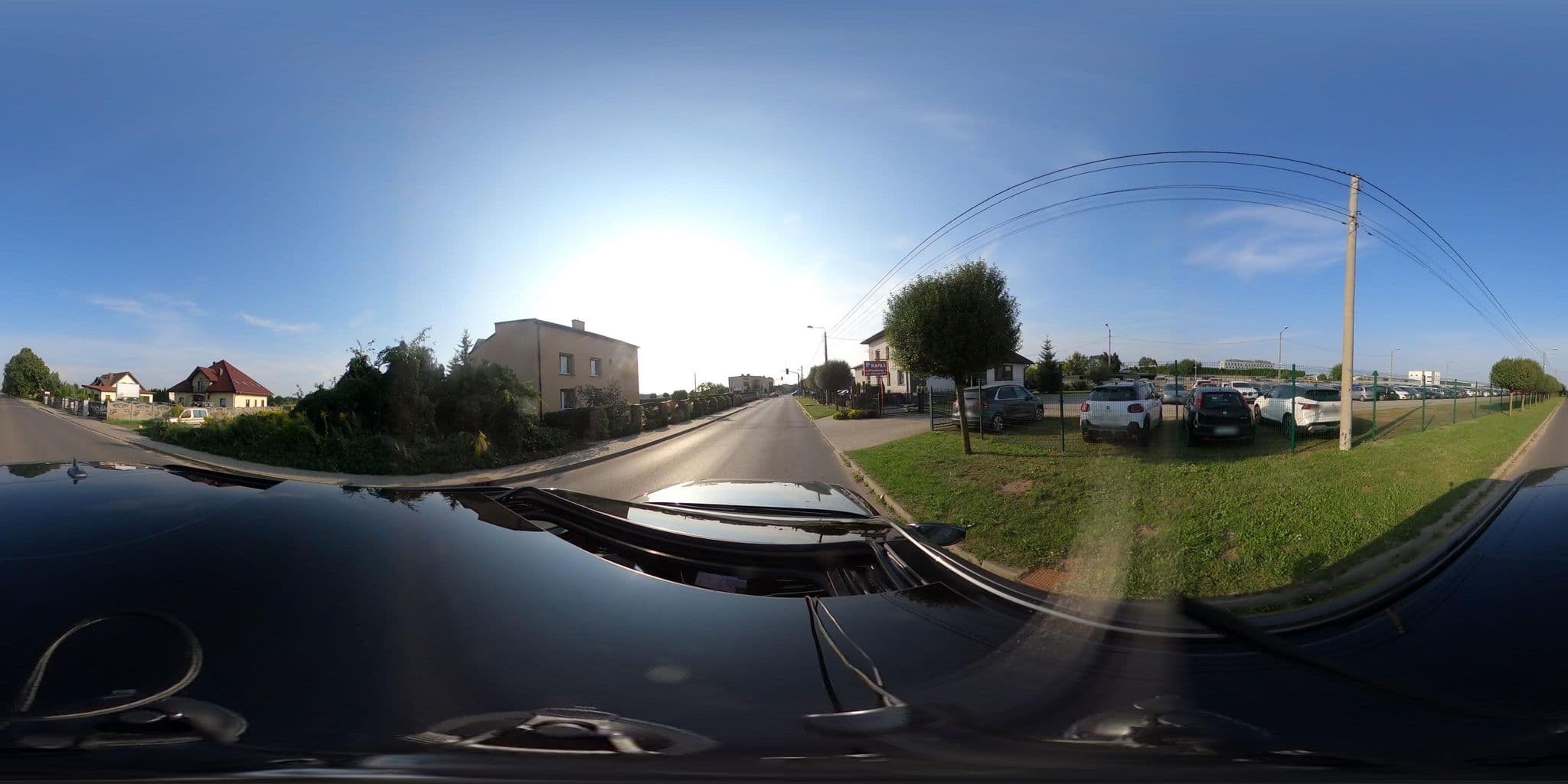 Street view near Noclegi Darex, Ożarowice — © RadekW (CC BY-SA · Mapillary)