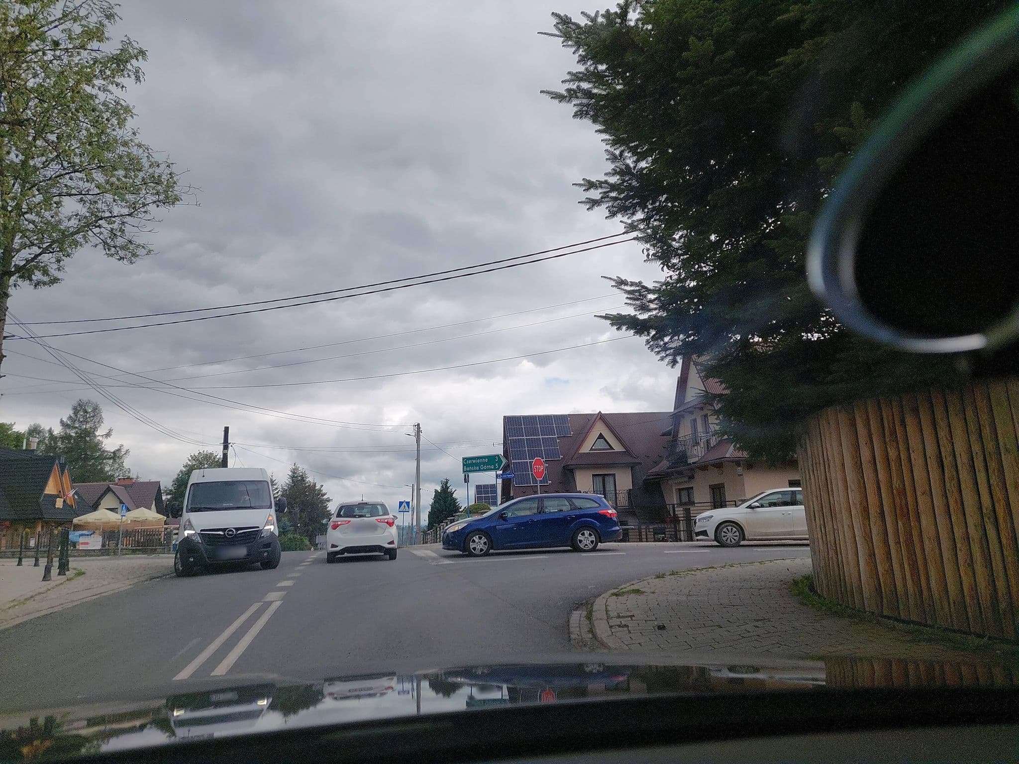 Street view near Rancho Guesthouse, Poronin — © Apirnus (CC BY-SA · Mapillary)