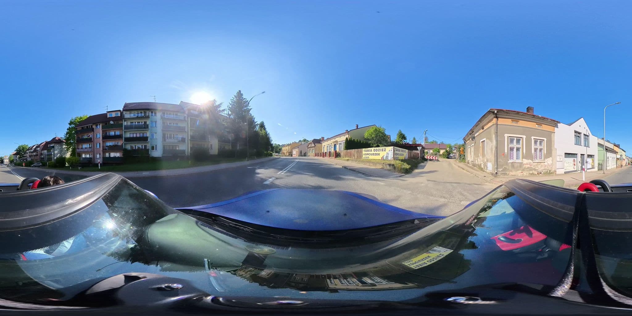 Street view near Brama Bieszczad, Lesko — © m1k0 (CC BY-SA · Mapillary)