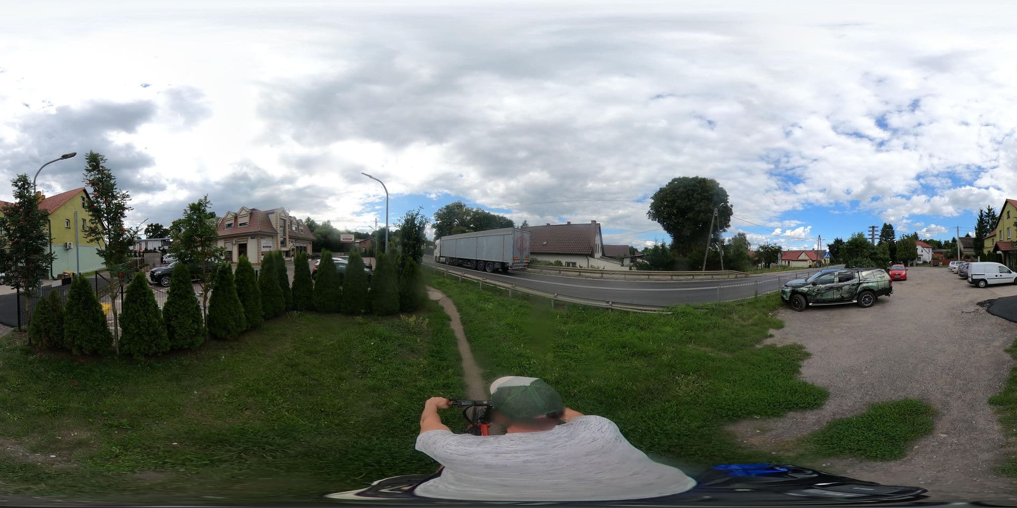 Street view near Dworek w Płoni, Dąbie — © Ameba (CC BY-SA · Mapillary)