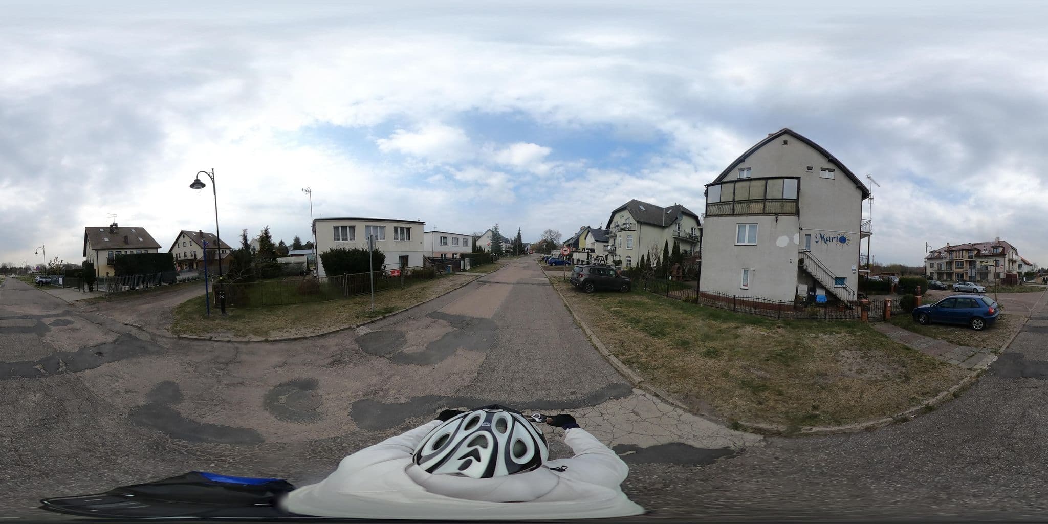Street view near Pokoje Goscinne Marta, Mrzeżyno — © Ameba (CC BY-SA · Mapillary)