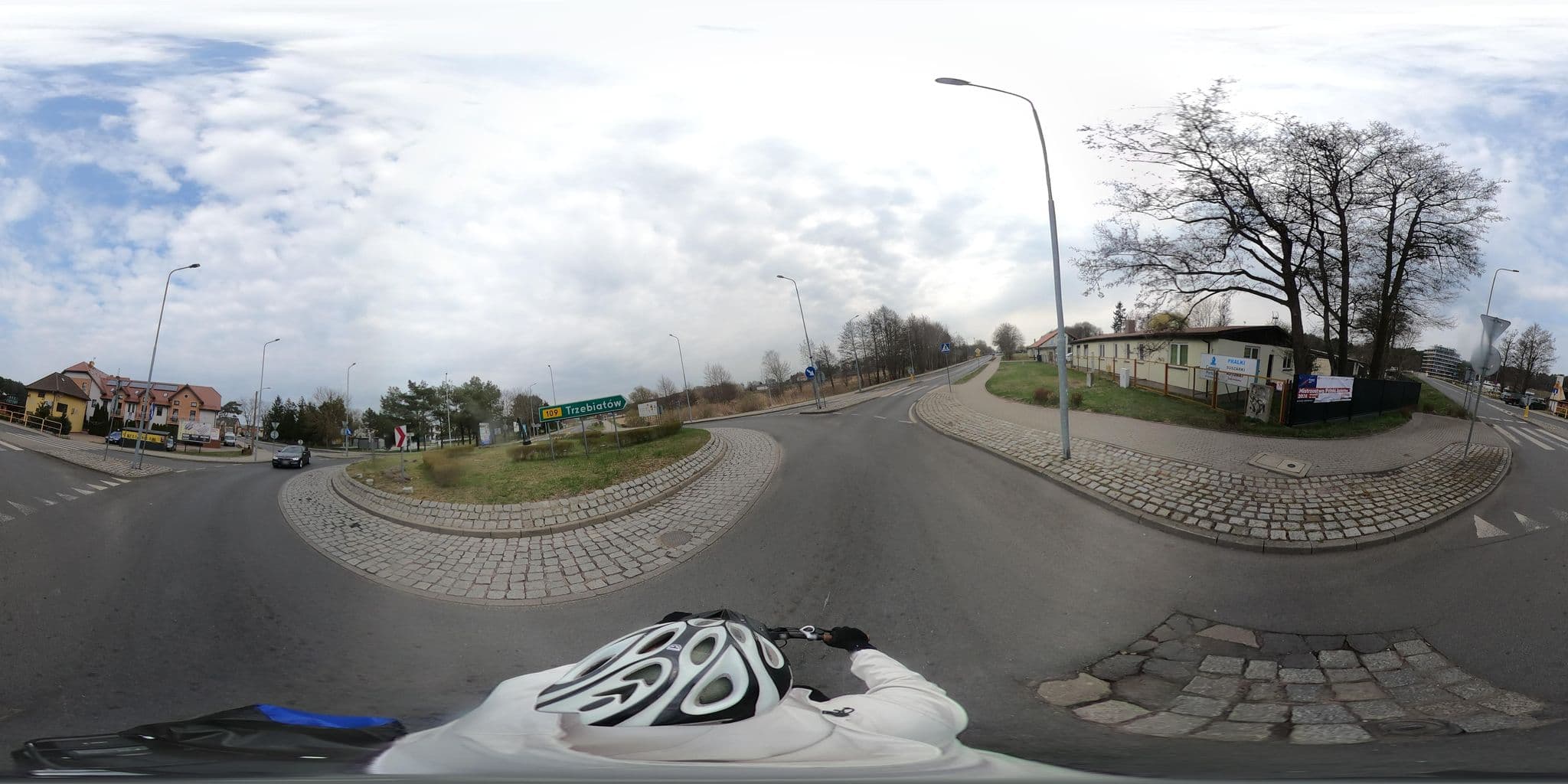 Street view near Kacperek kwatery prywatne nad morzem, Mrzeżyno — © Ameba (CC BY-SA · Mapillary)