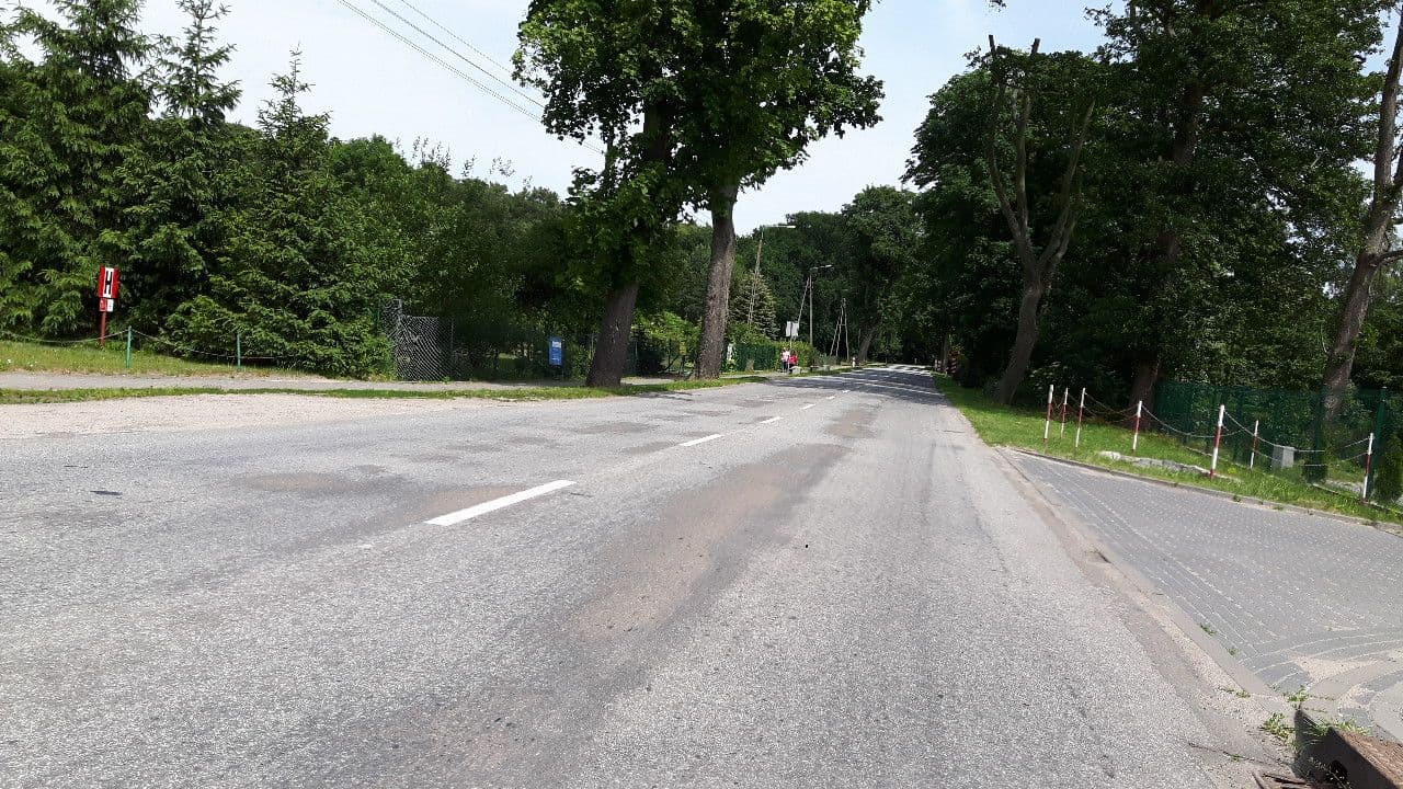 Street view near Hubertus, Stegna — © changchun1 (CC BY-SA · Mapillary)