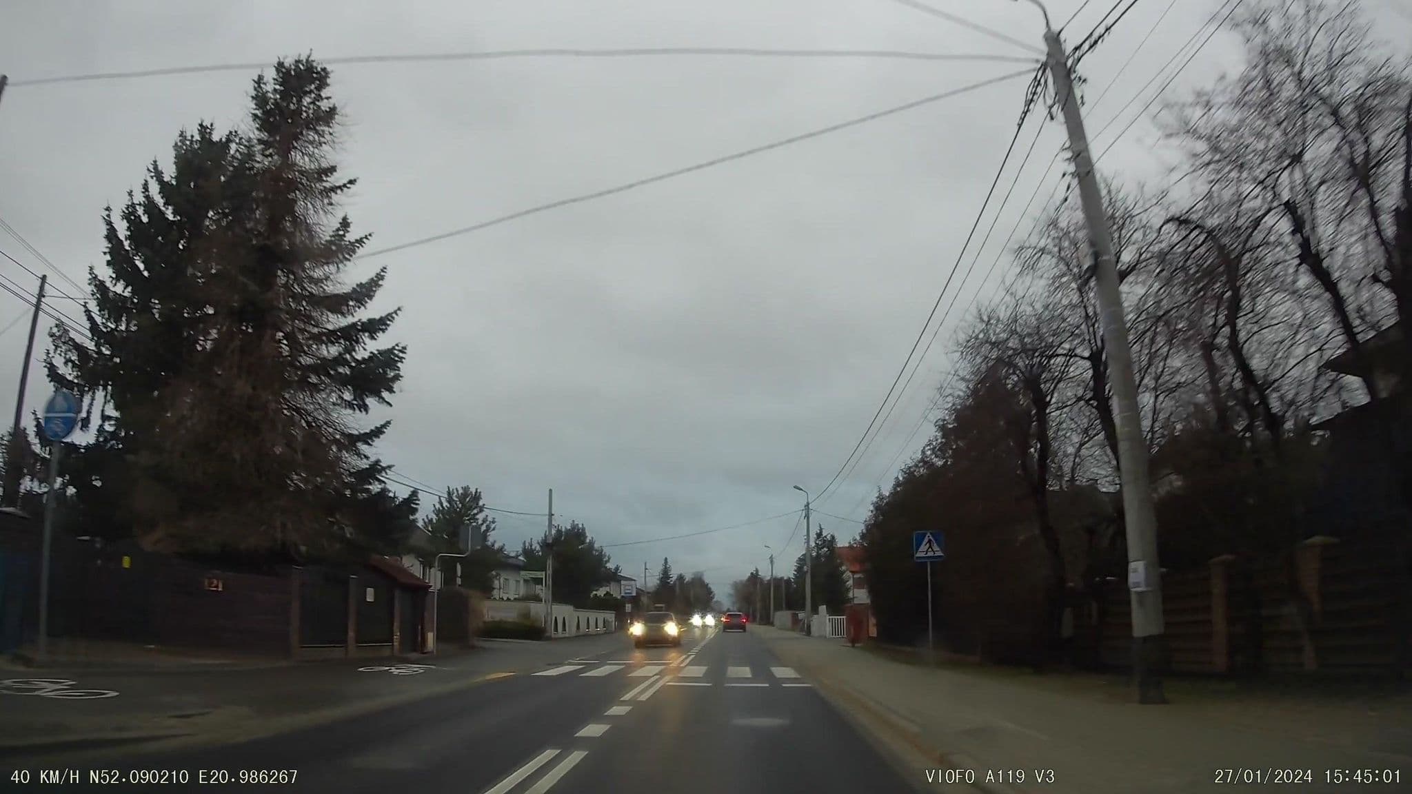 Street view near Usługi Gastronomiczno Hotelarskie Paprocki Łukasz Paprocki, Nowa Wola — © inwazjamb (CC BY-SA · Mapillary)