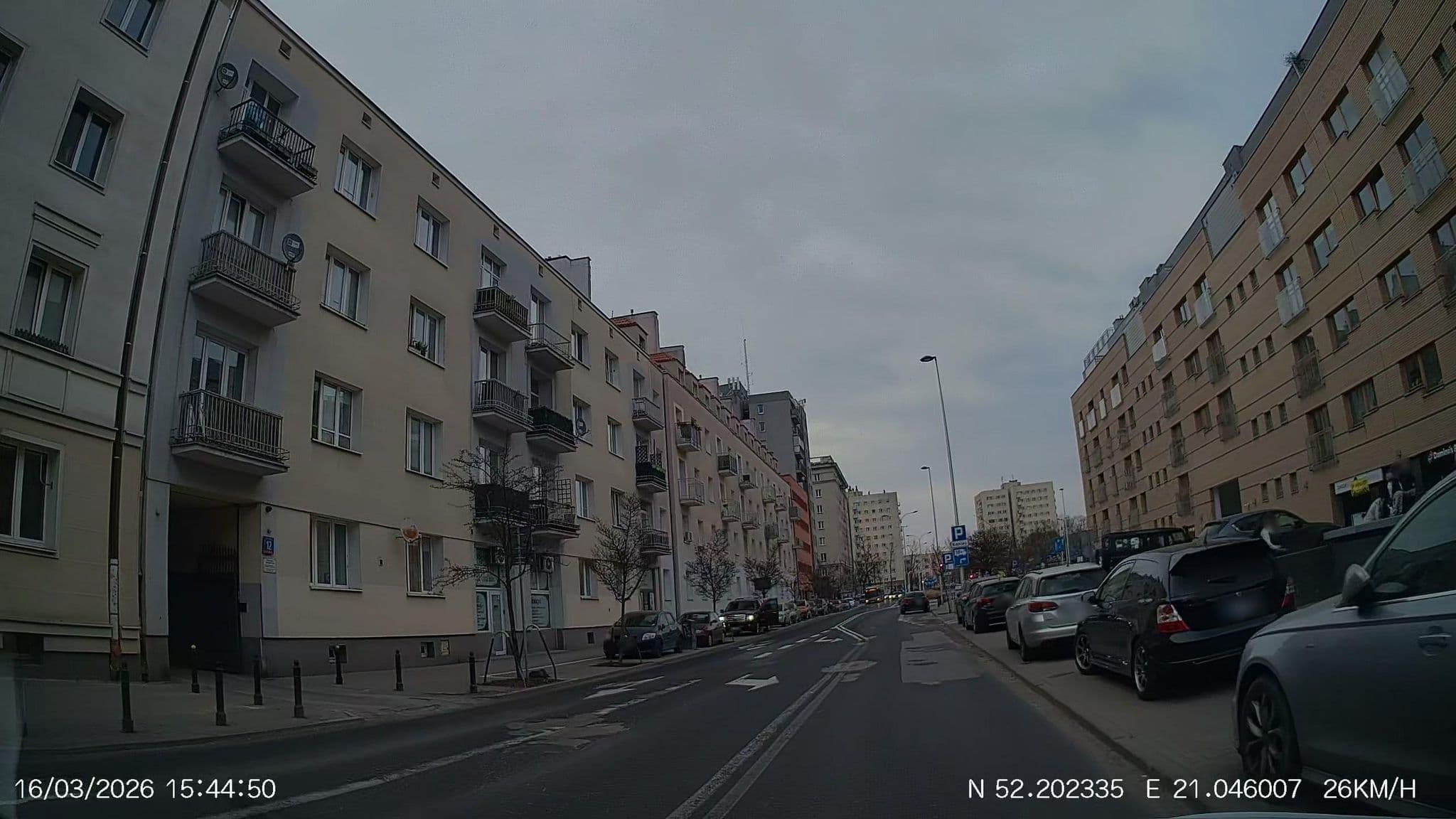 Street view near Bed & Breakfast Sielce Warszawa Magdalena Siejda, Mokotów — © Driven2574 (CC BY-SA · Mapillary)
