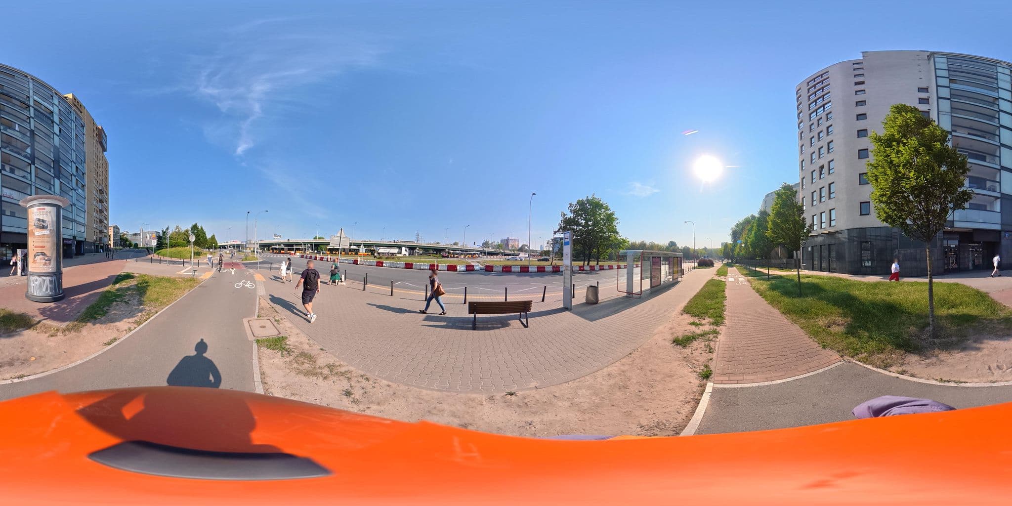 Street view near EXIM Tours, Ochota — © awizonosz (CC BY-SA · Mapillary)