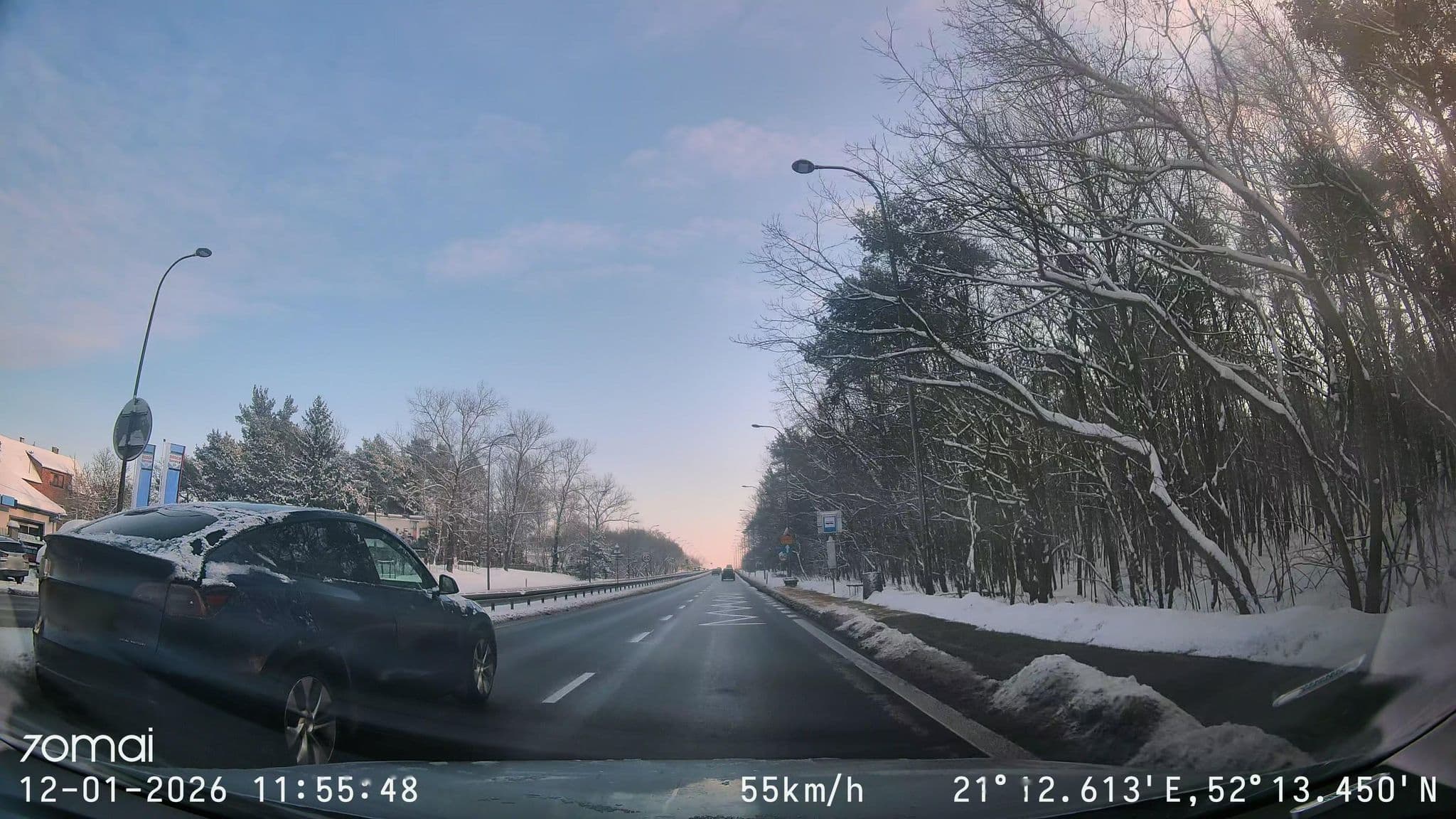 Street view near Hotel Traktat, Wesoła — © doriel (CC BY-SA · Mapillary)