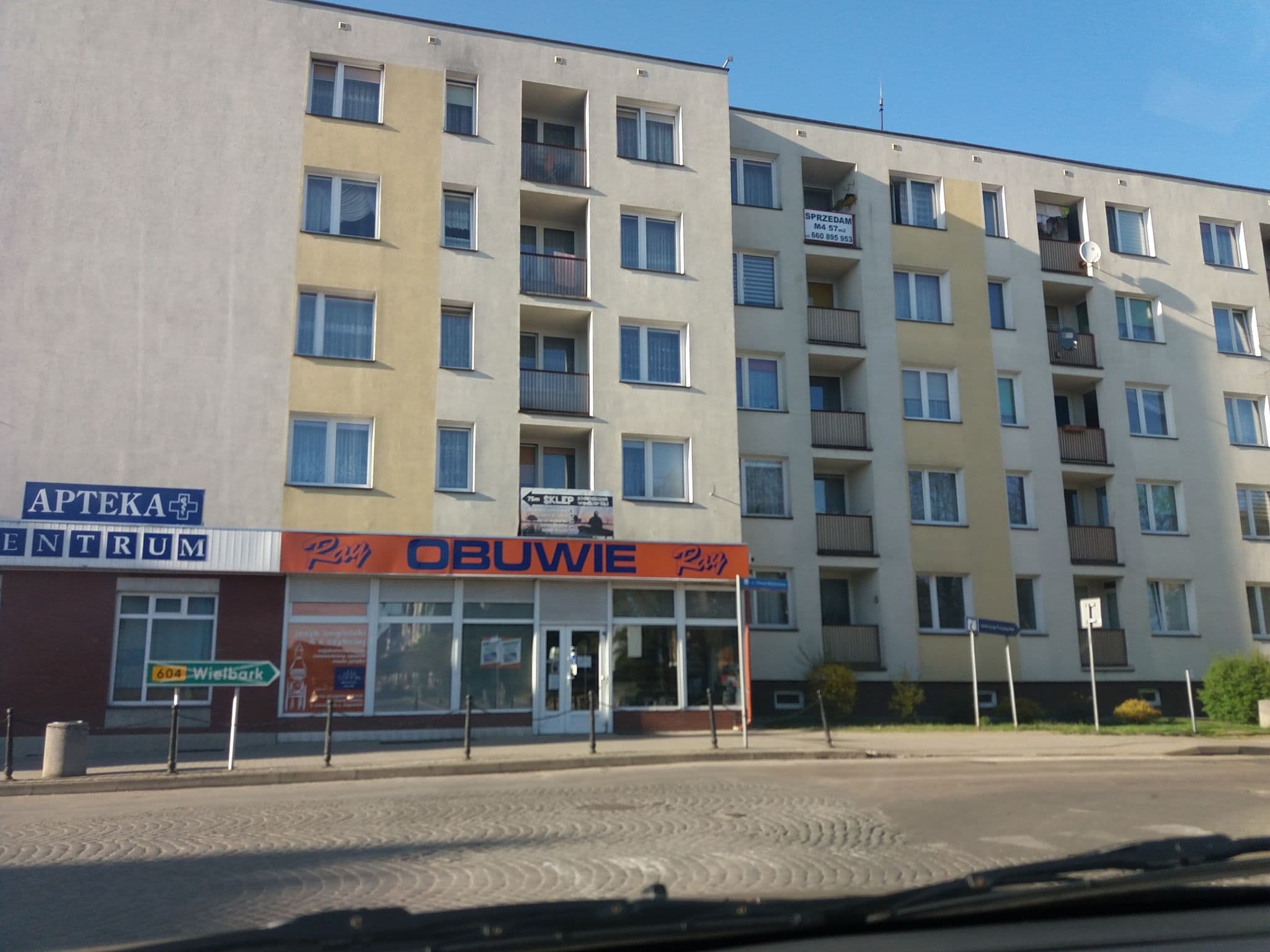 Street view near Rynek Nidzica, Nidzica — © grzegorzgj (CC BY-SA · Mapillary)