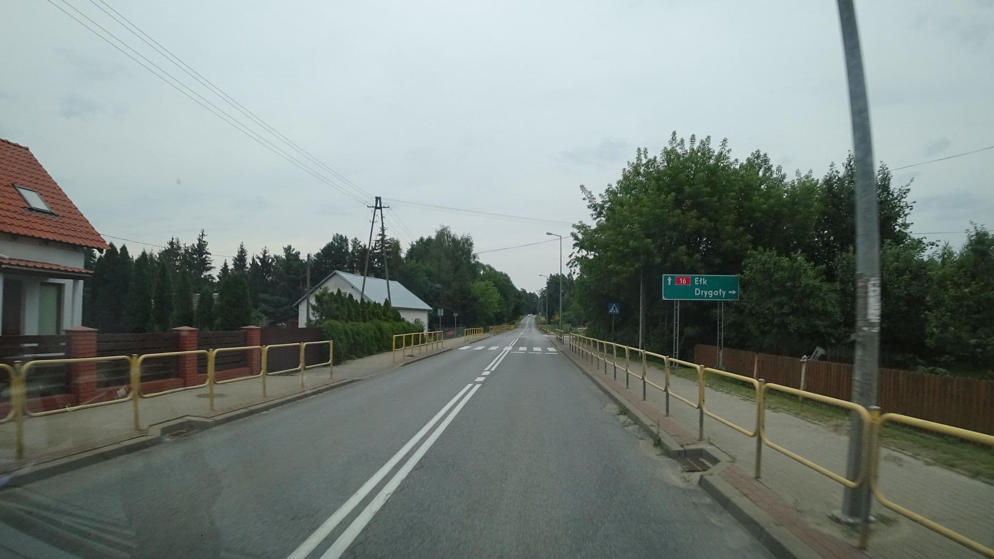 Street view near Zajazd Rado, Orzysz — © flohoff (CC BY-SA · Mapillary)