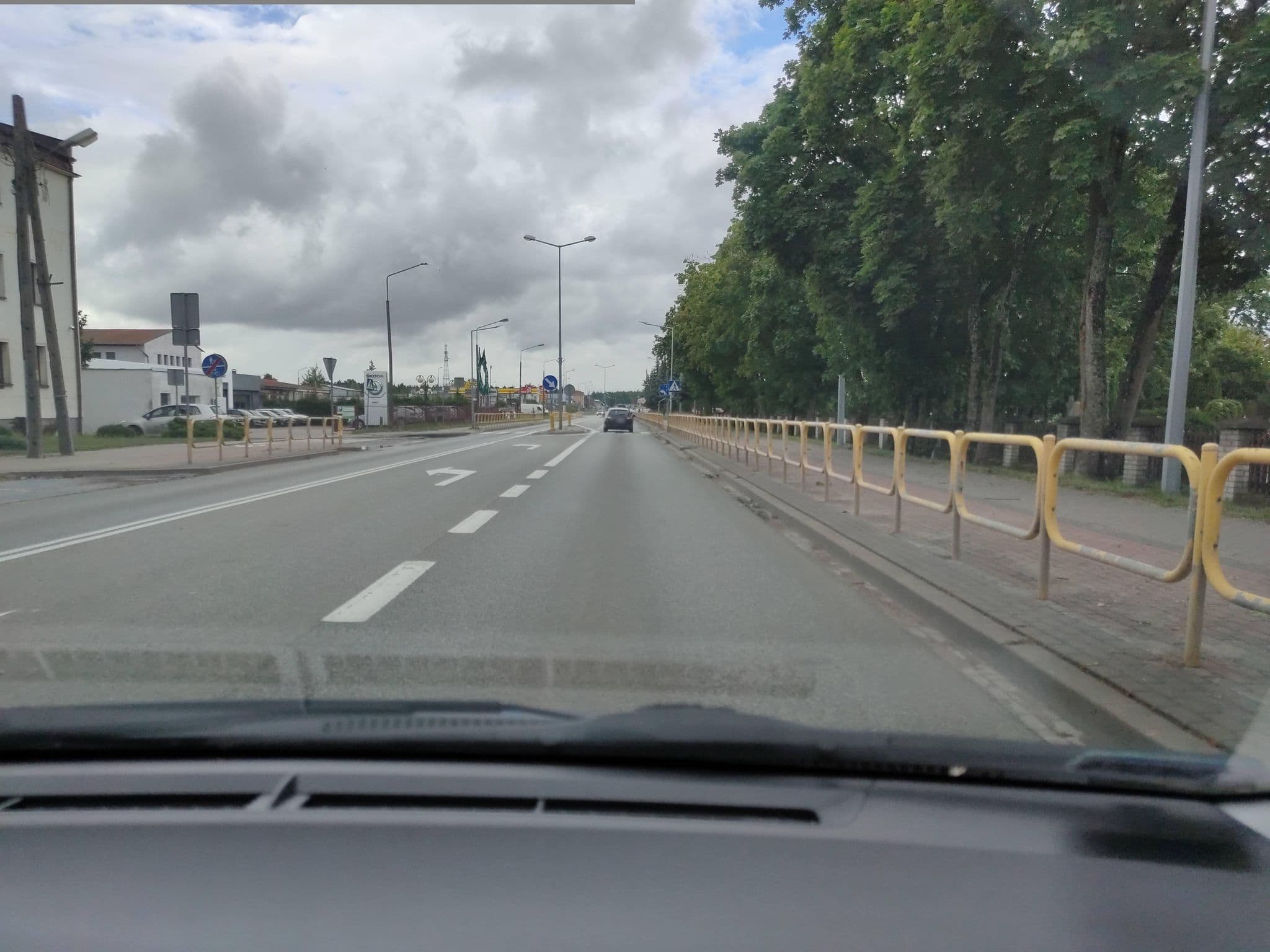 Street view near Pensjonat u Marysi, Pisz — © GanderPL (CC BY-SA · Mapillary)