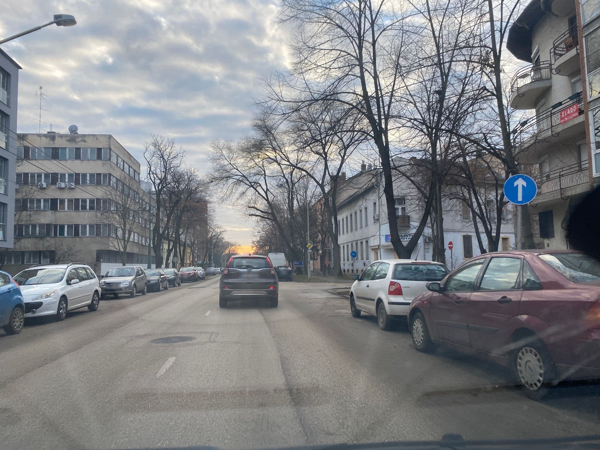 Street view near Riva Apartman, Szeged — © molnarb (CC BY-SA · Mapillary)