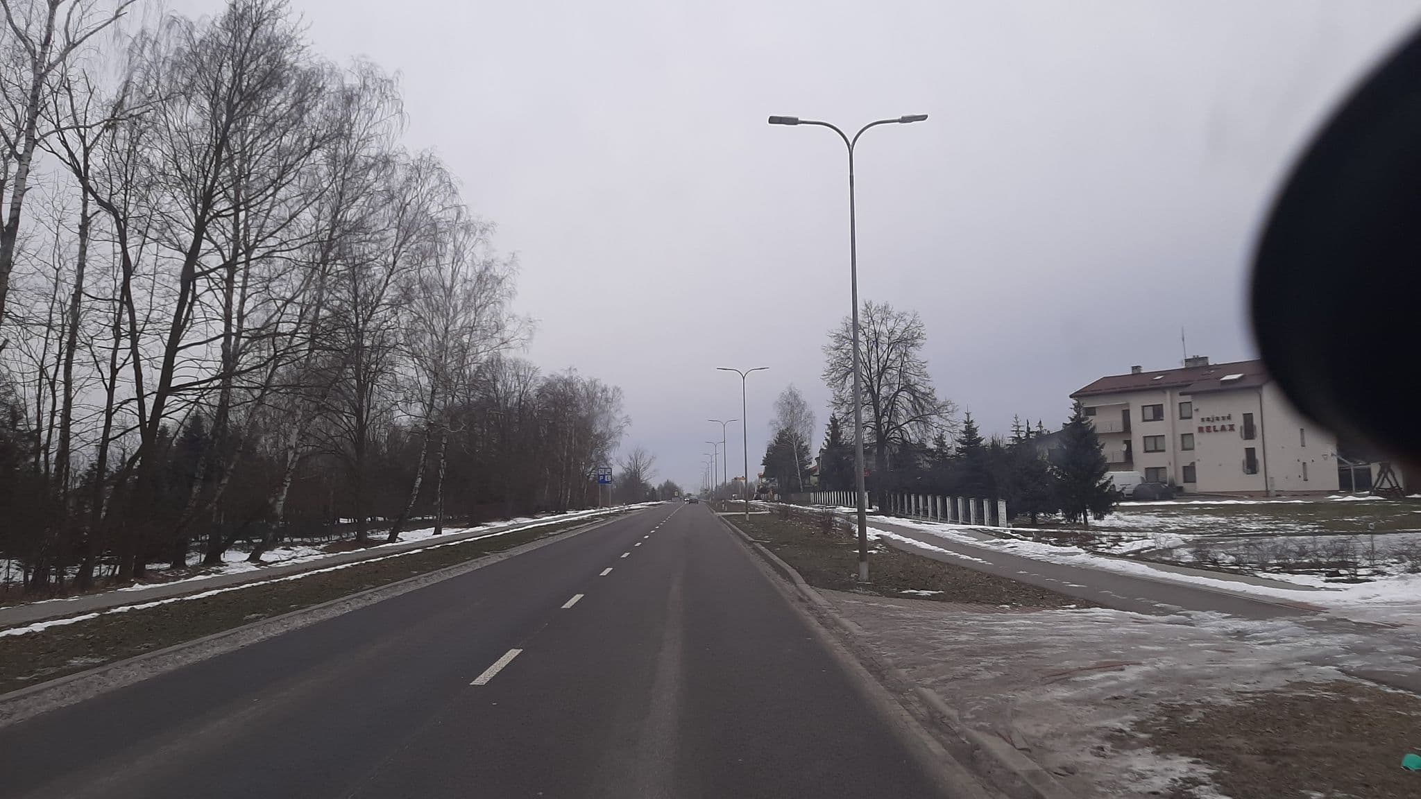 Street view near Borsa. Zajazd, Lubartów — © GiulianoMarcocelli (CC BY-SA · Mapillary)