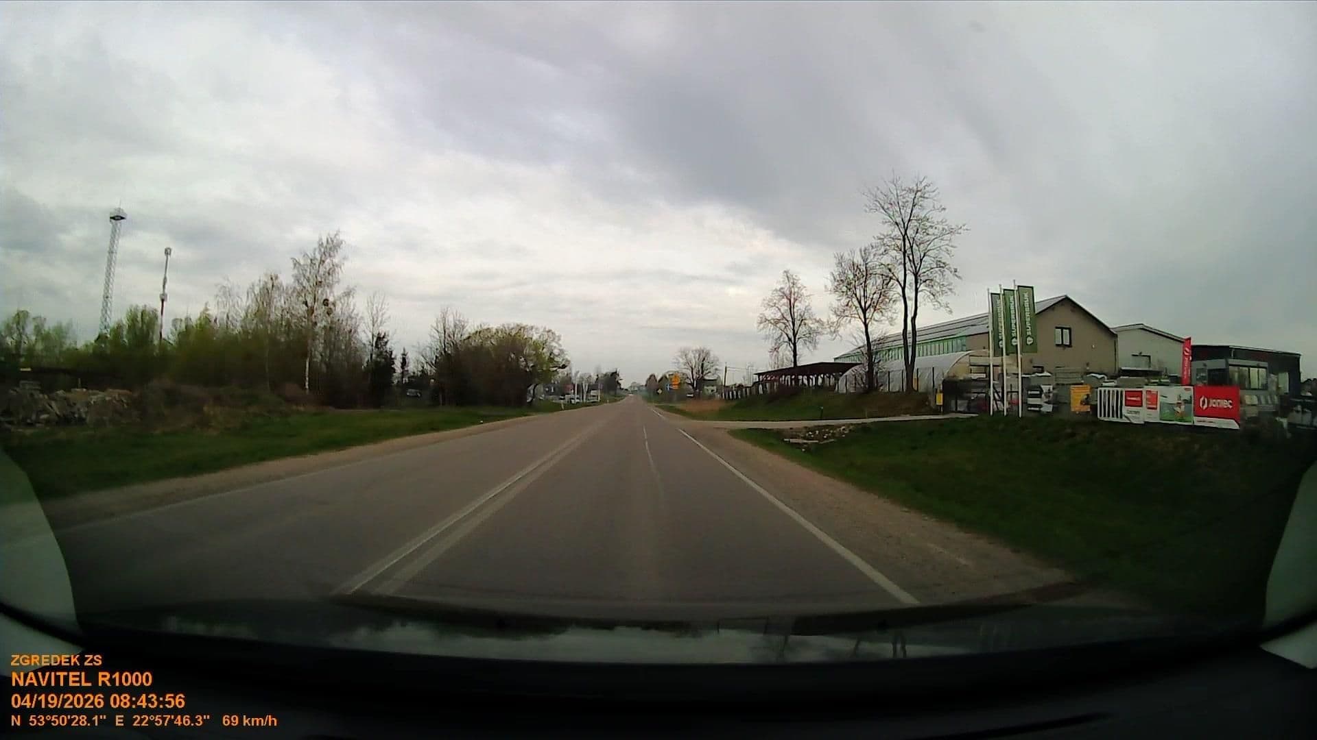 Street view near Zajazd Polonia, Augustów — © d3mol3k (CC BY-SA · Mapillary)
