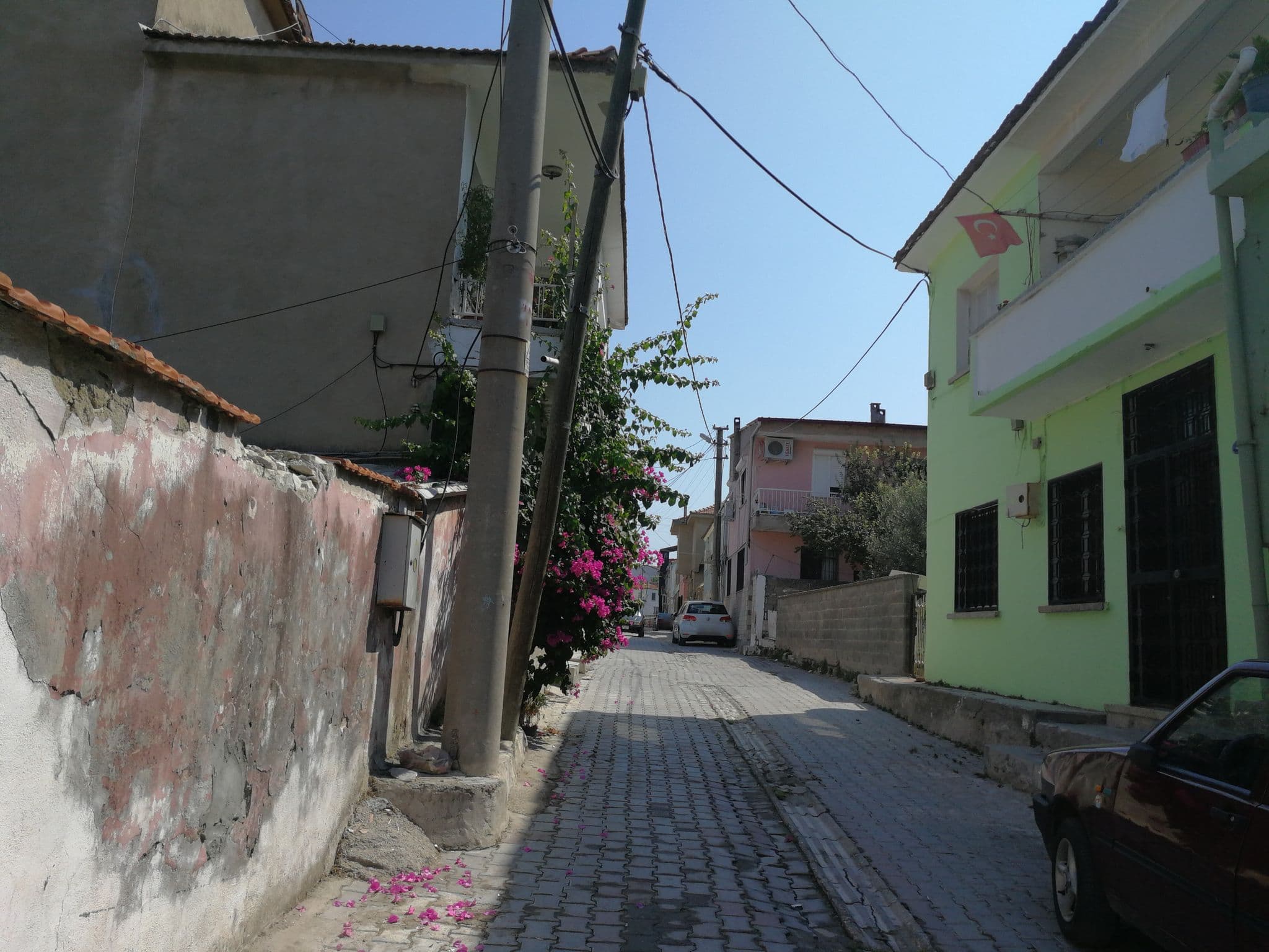 Street view near Çeşmeli Konak, Urla — © demircanutku (CC BY-SA · Mapillary)