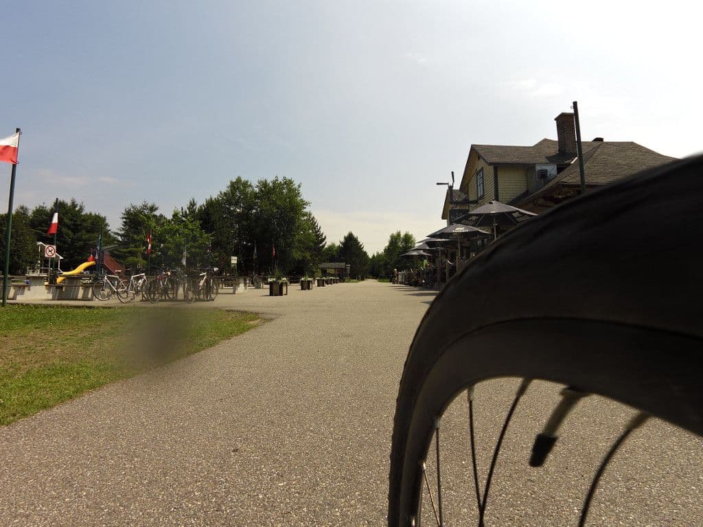 Street view near La Gare Auberge Restaurant Bar, Labelle — © mronewheeldrive (CC BY-SA · Mapillary)