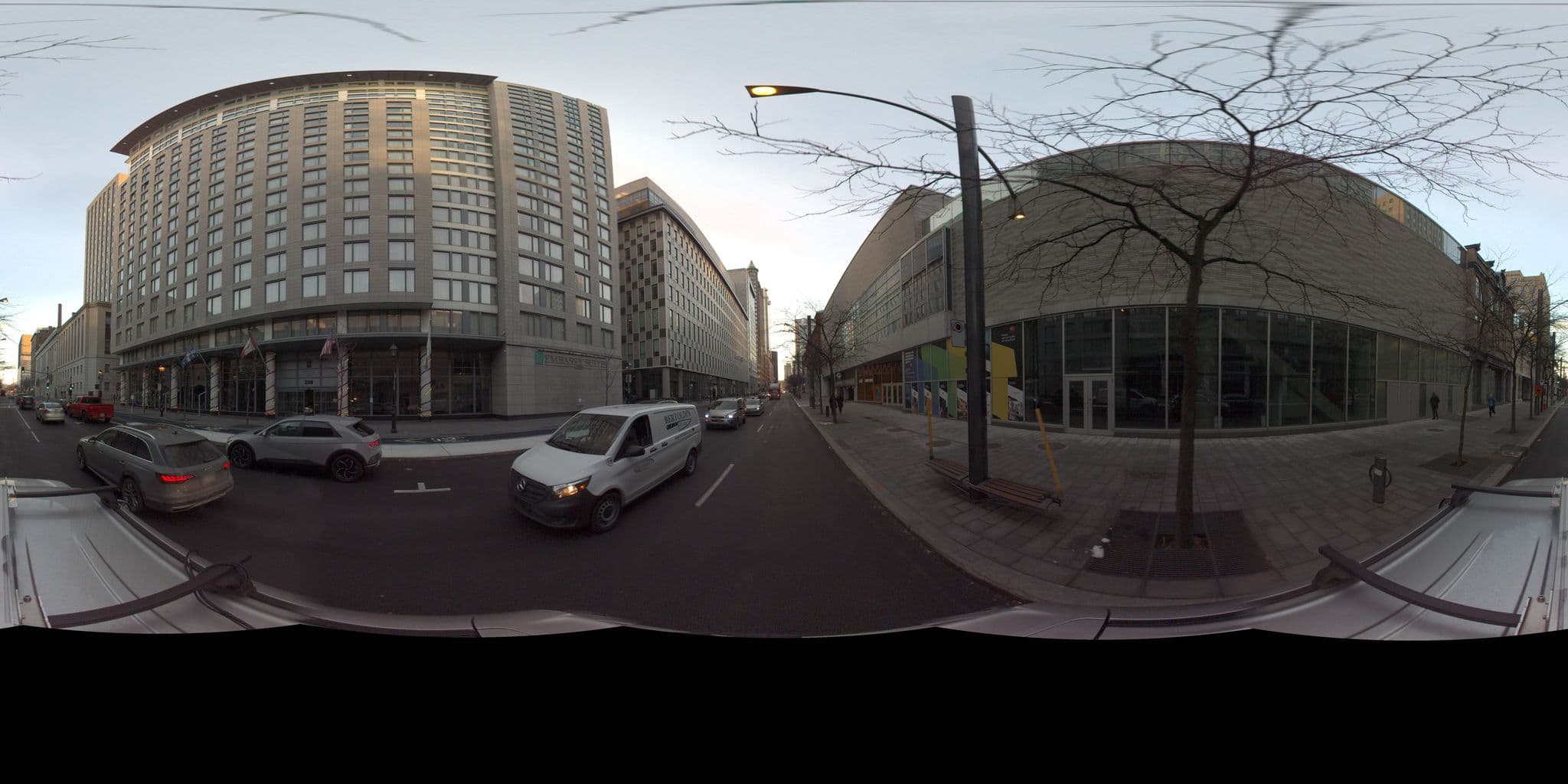 Street view near Embassy Suites, Ville-Marie — © VdM (CC BY-SA · Mapillary)