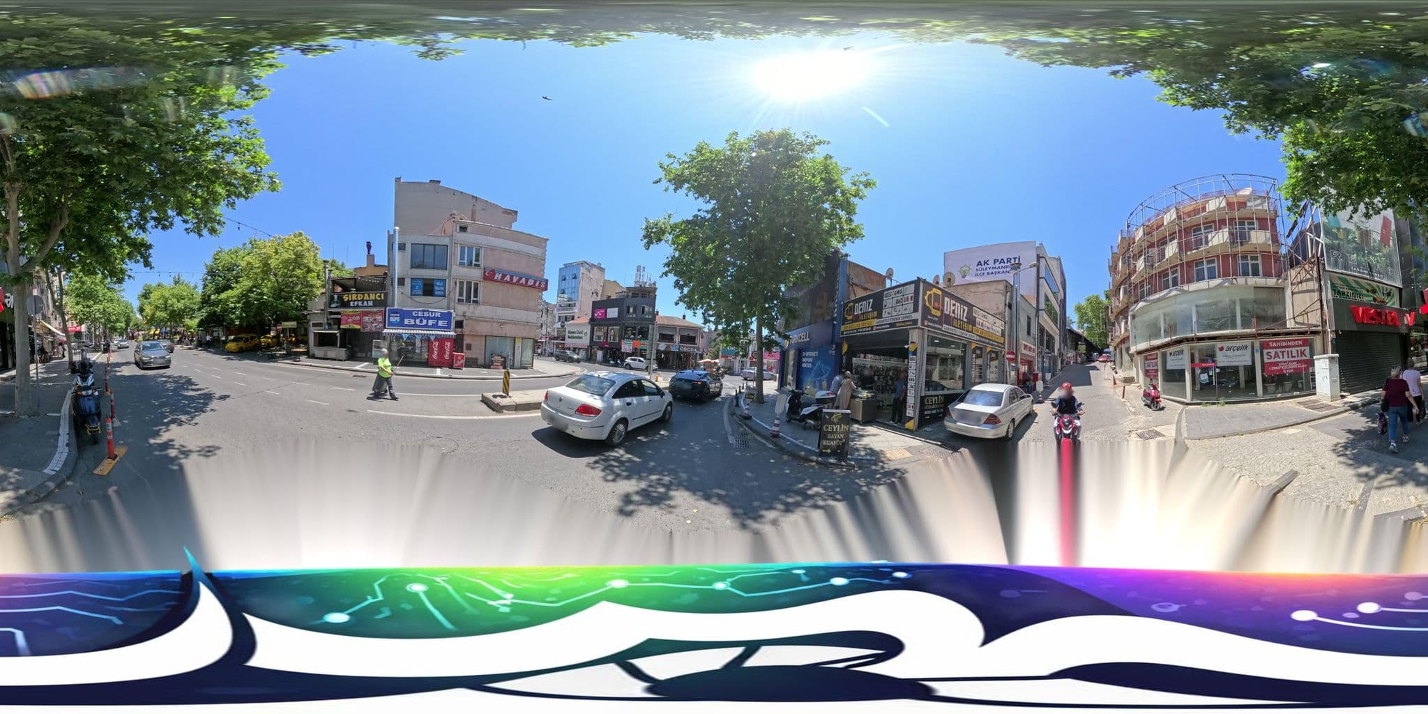 Street view near Otel Rodosta, Tekirdağ — © burakonder (CC BY-SA · Mapillary)
