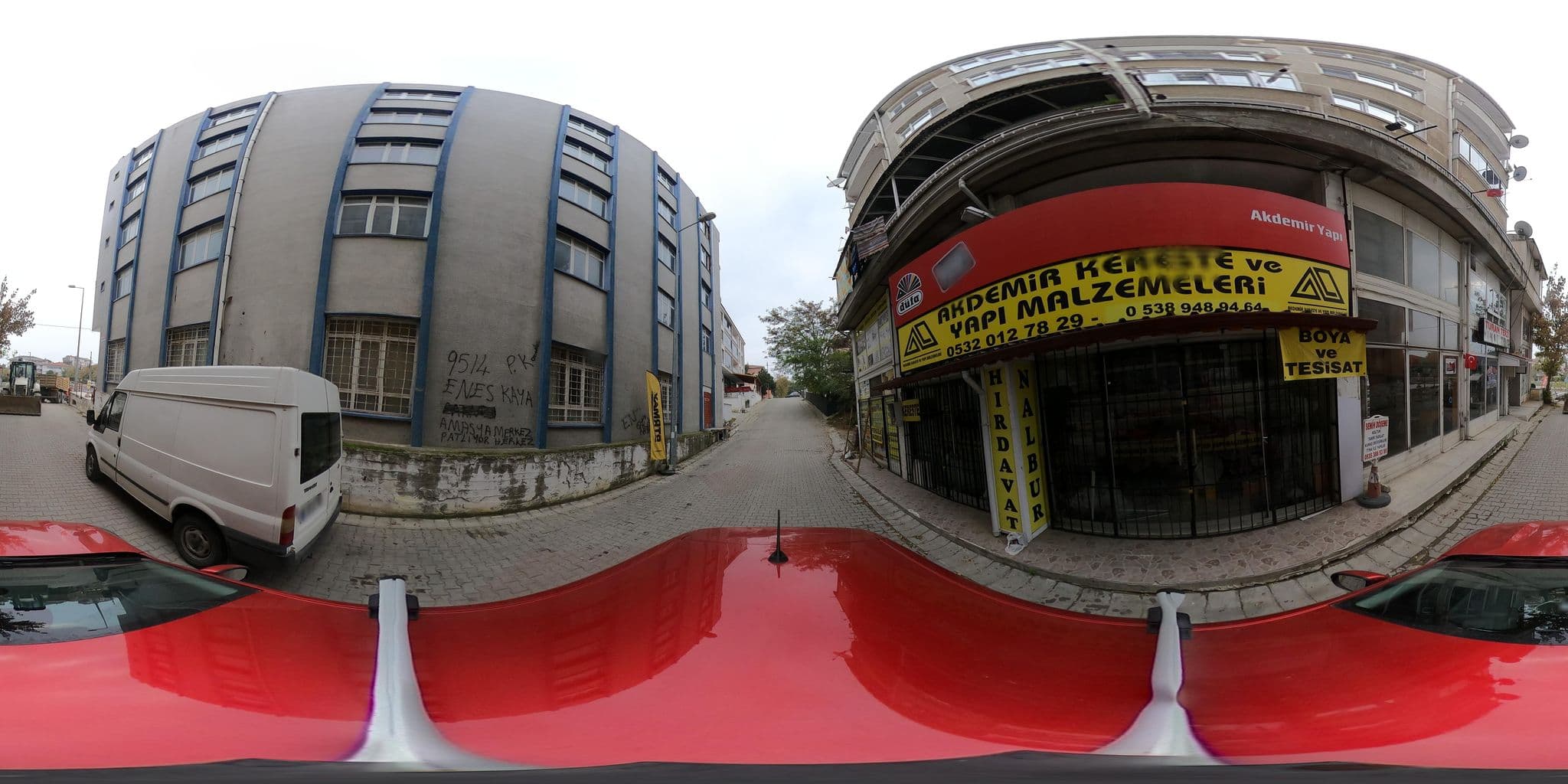 Street view near Grand Royal Hotel, Çanta — © ademturkmen (CC BY-SA · Mapillary)