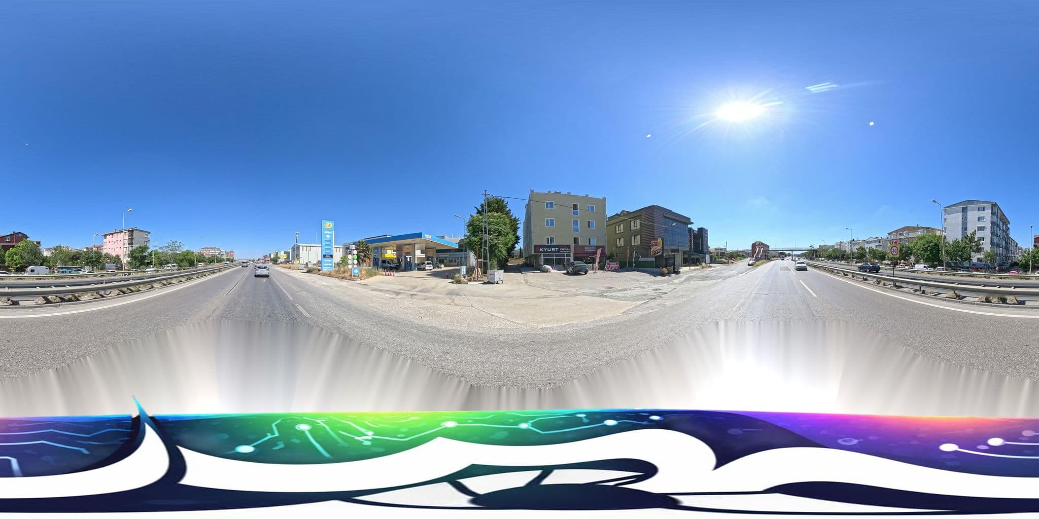 Street view near Kumburgaz apart residence, Kumburgaz — © burakonder (CC BY-SA · Mapillary)