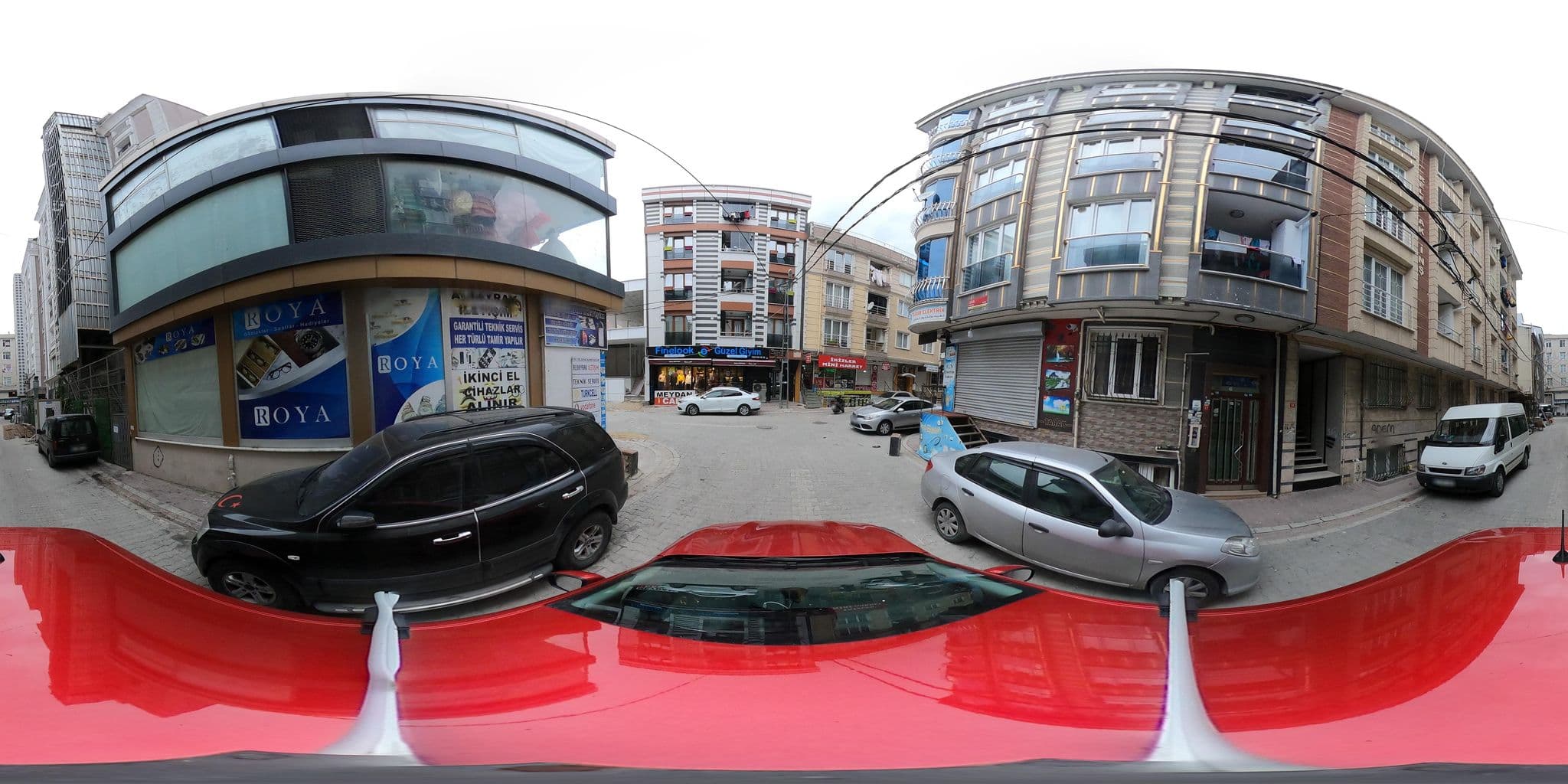 Street view near Dab Hotel, Esenyurt — © ademturkmen (CC BY-SA · Mapillary)