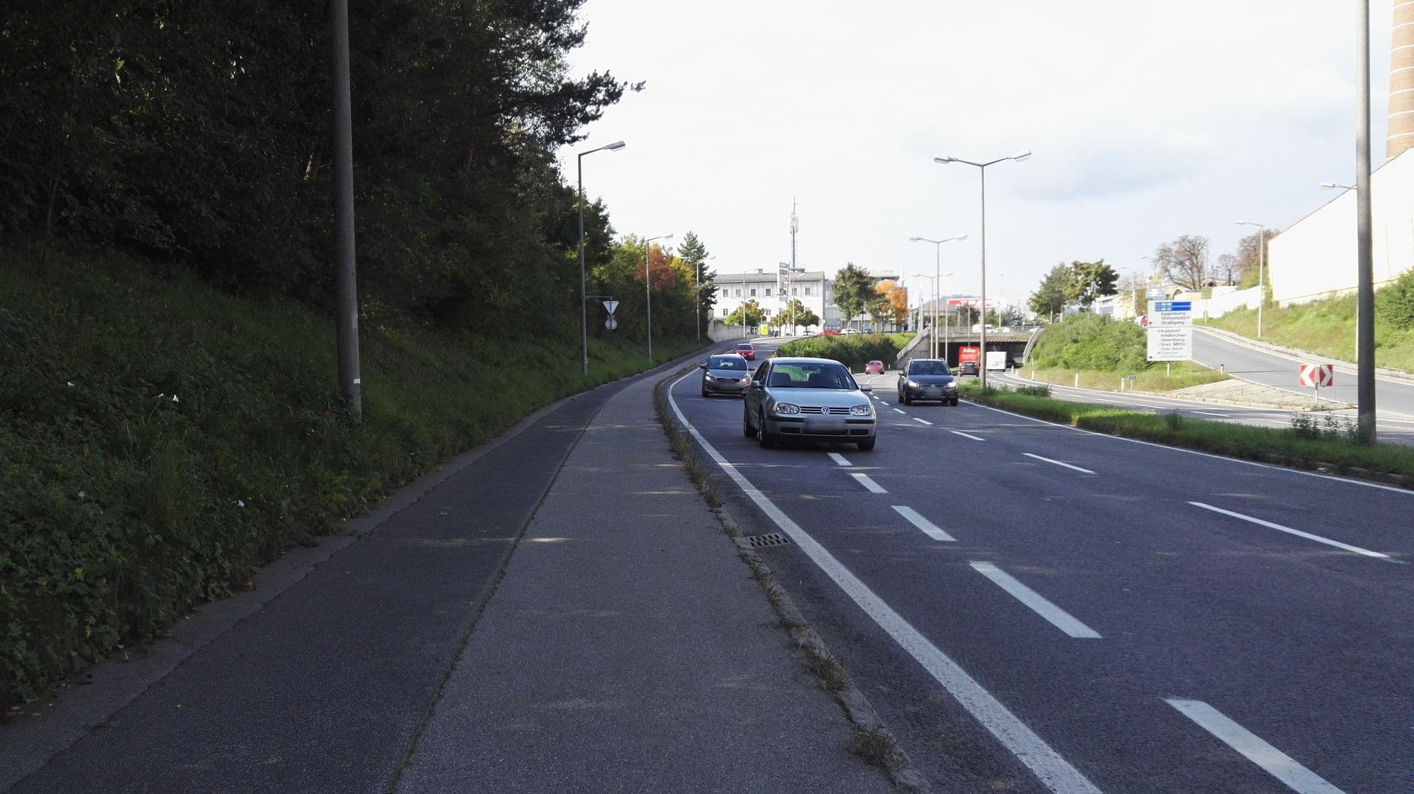 Street view near B&B Hotel Graz City-Süd, Puntigam — © aceini (CC BY-SA · Mapillary)