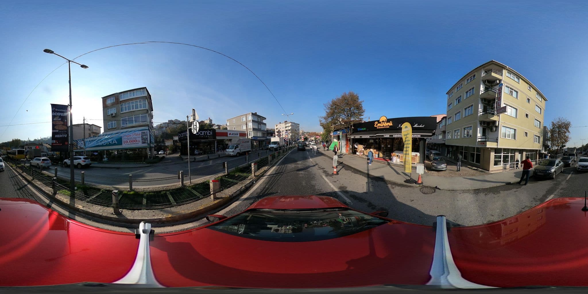 Street view near İstinye Körfez Otel, İstinye — © ademturkmen (CC BY-SA · Mapillary)