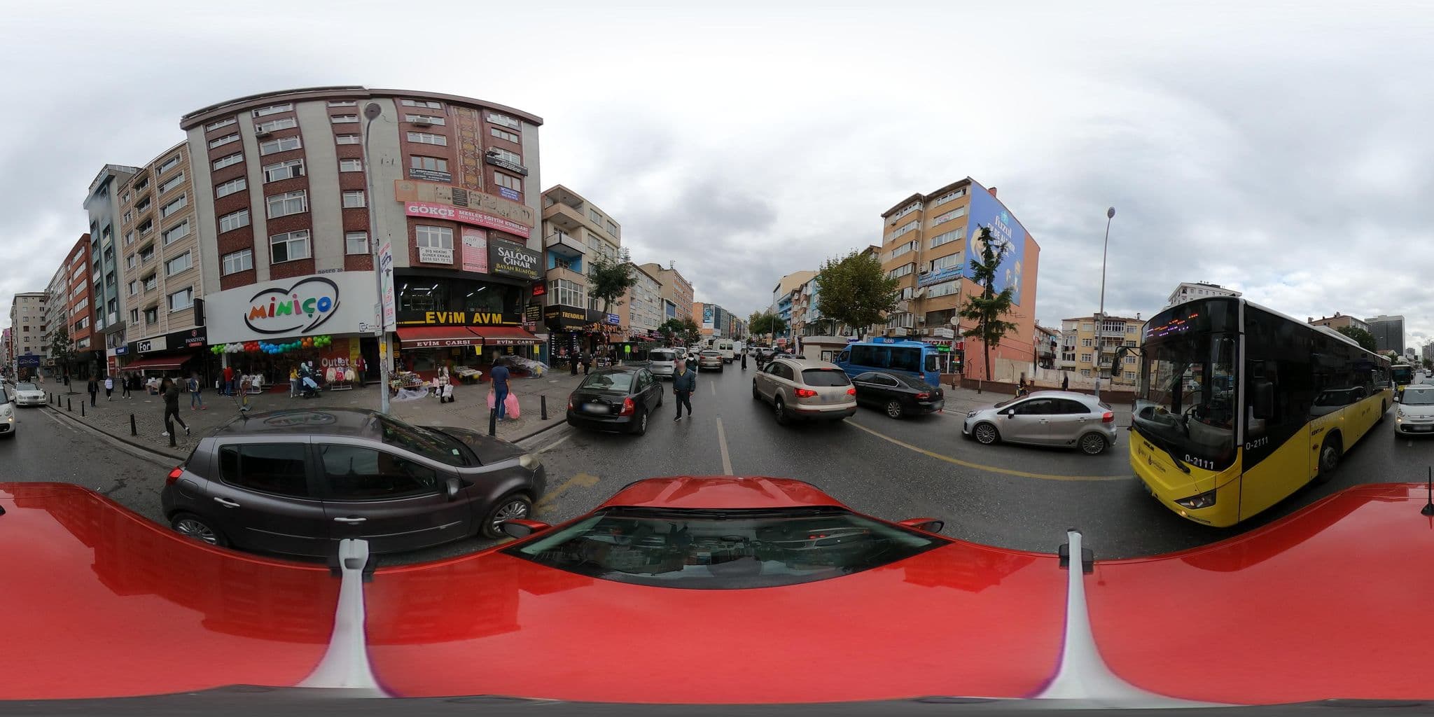 Street view near Son Durak Pansiyon, Umraniye — © ademturkmen (CC BY-SA · Mapillary)