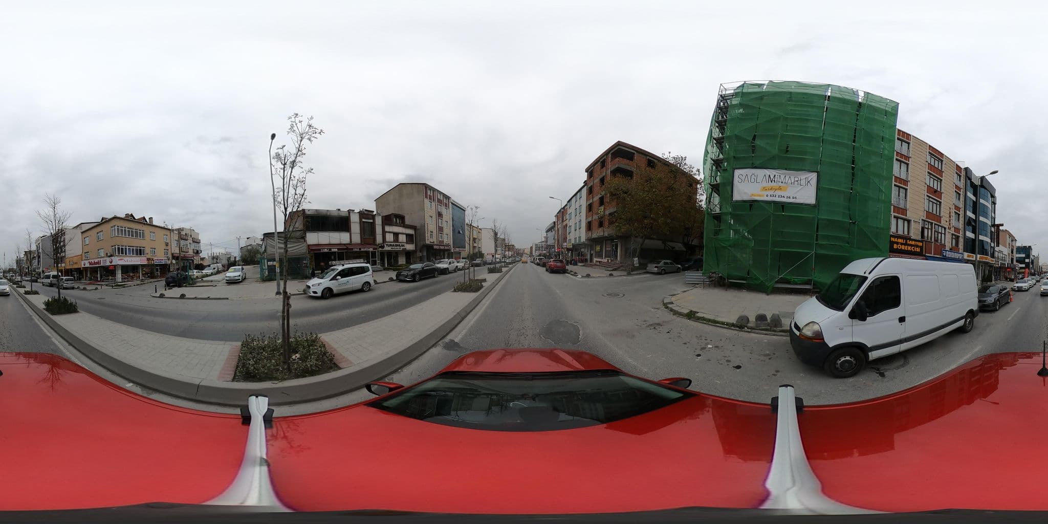 Street view near Axu Airport Hotel, Arnavutköy — © ademturkmen (CC BY-SA · Mapillary)