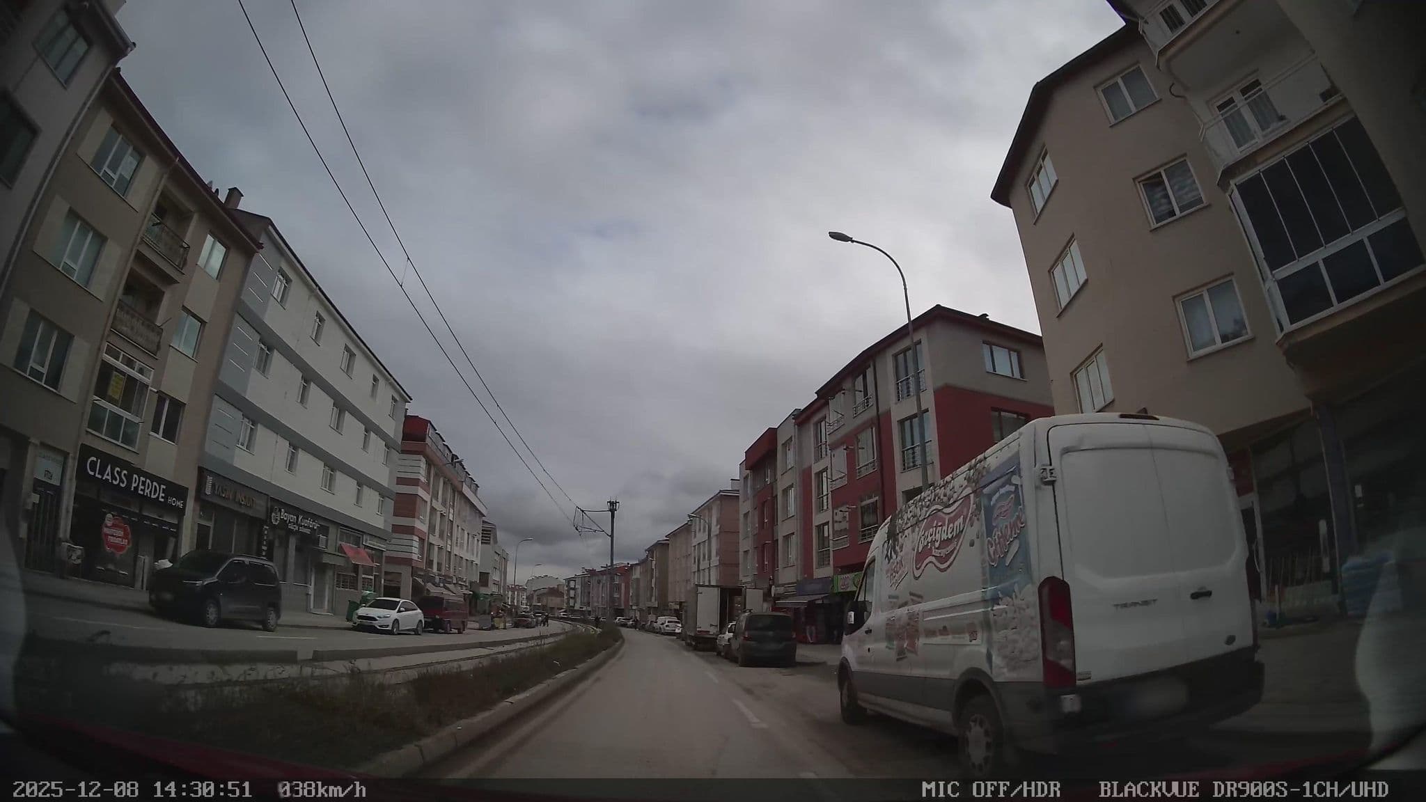 Street view near Çuhadar Hamamları, Eskişehir — © unen (CC BY-SA · Mapillary)