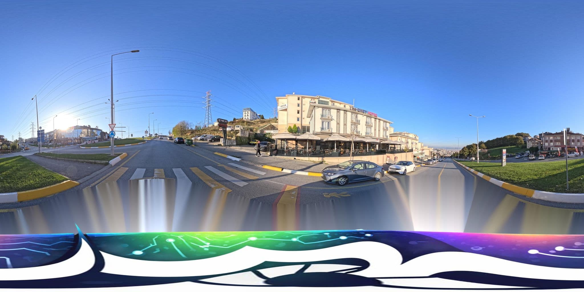 Street view near The Grey Hotel, Adapazarı — © burakonder (CC BY-SA · Mapillary)